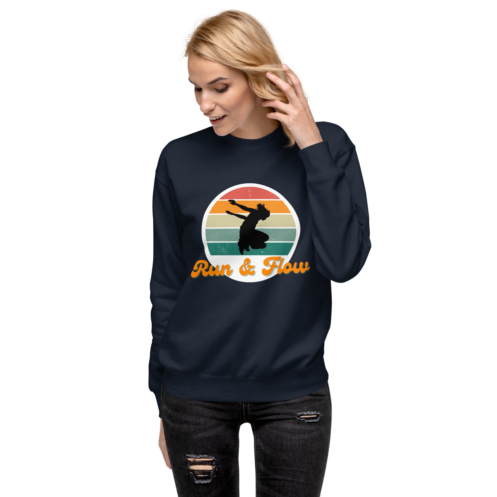 Run & Flow Women's Premium Sweatshirt