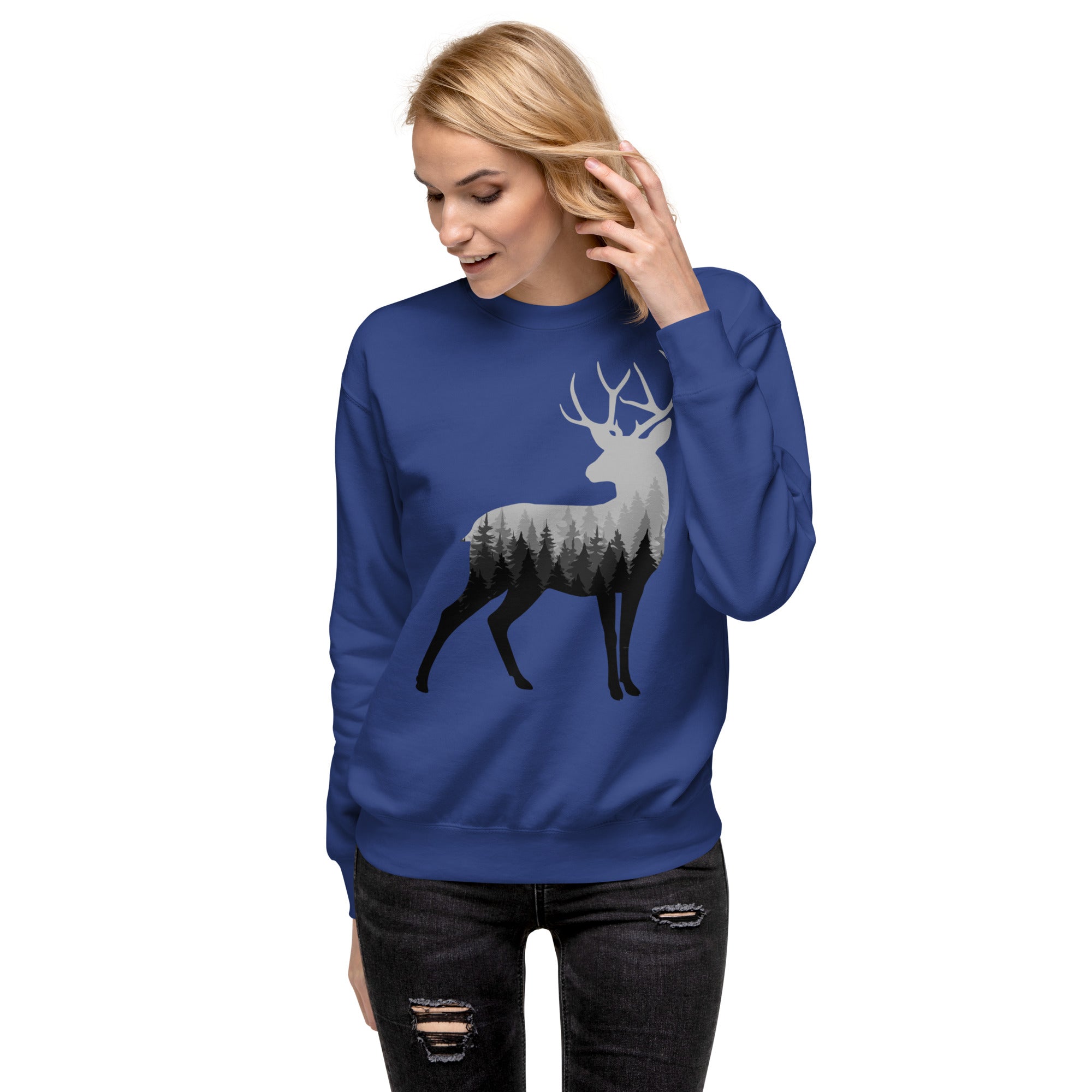 Buck n' Trees Women's Premium Sweatshirt