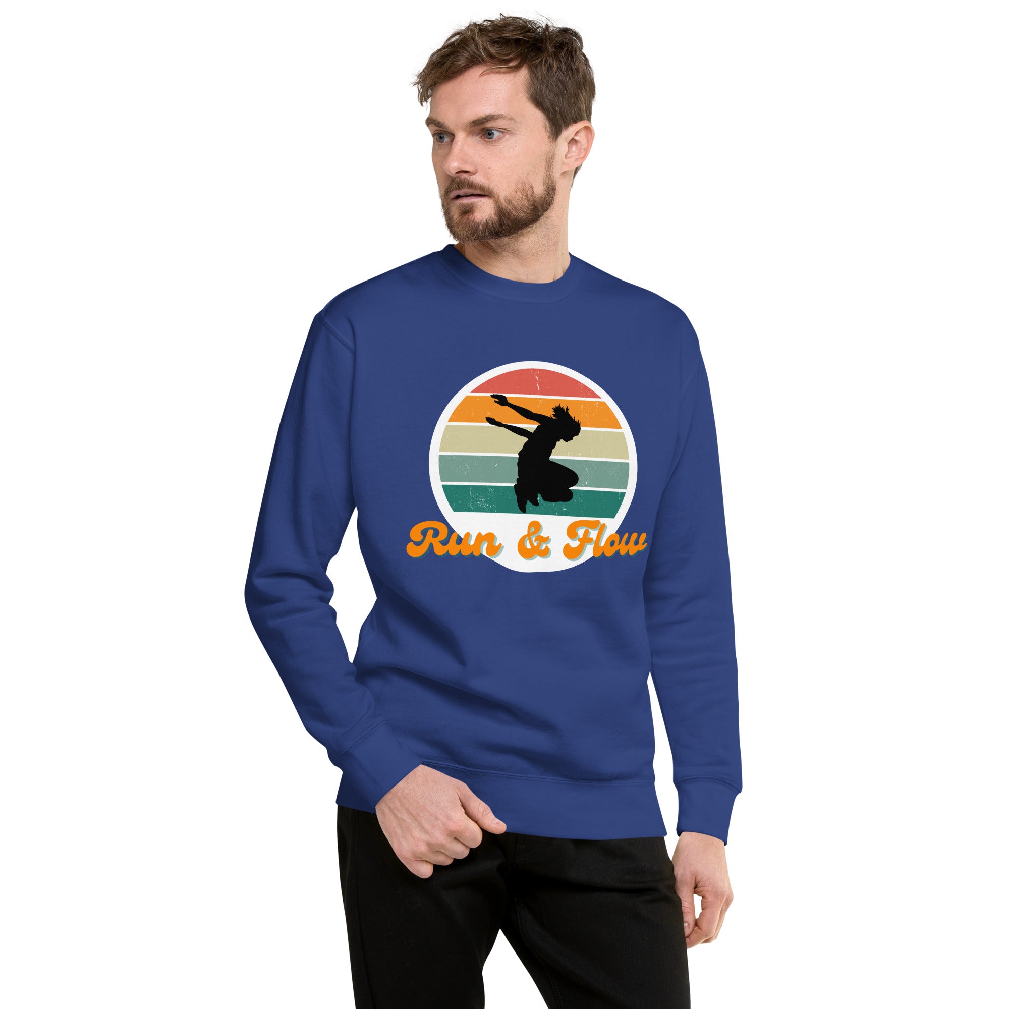 Run & Flow Heavy Crew Sweatshirt