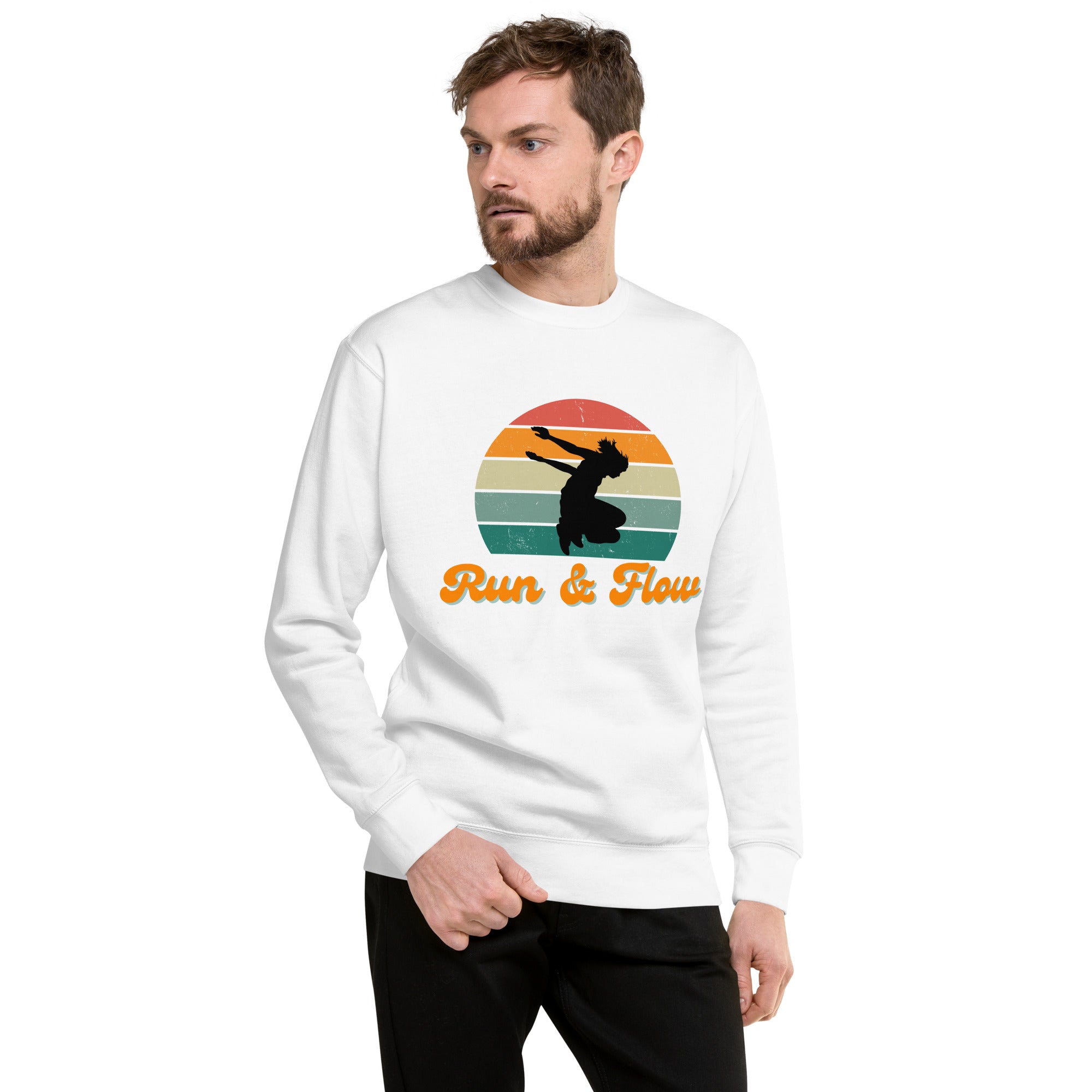 Run & Flow Heavy Crew Sweatshirt