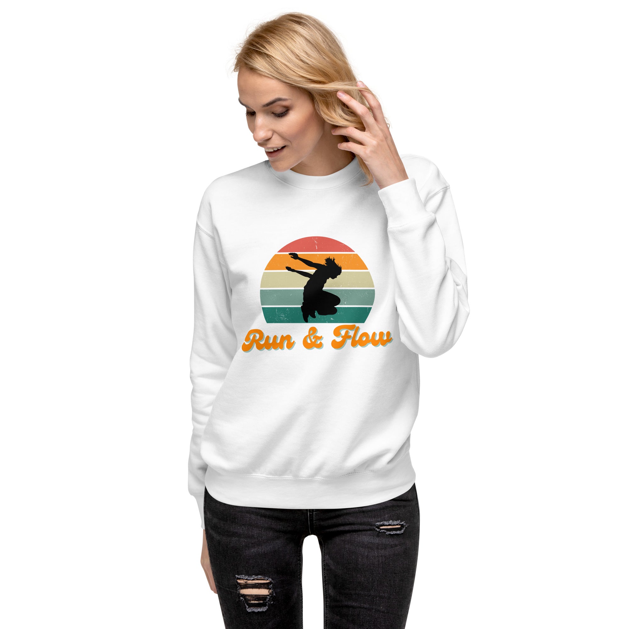 Run & Flow Women's Premium Sweatshirt