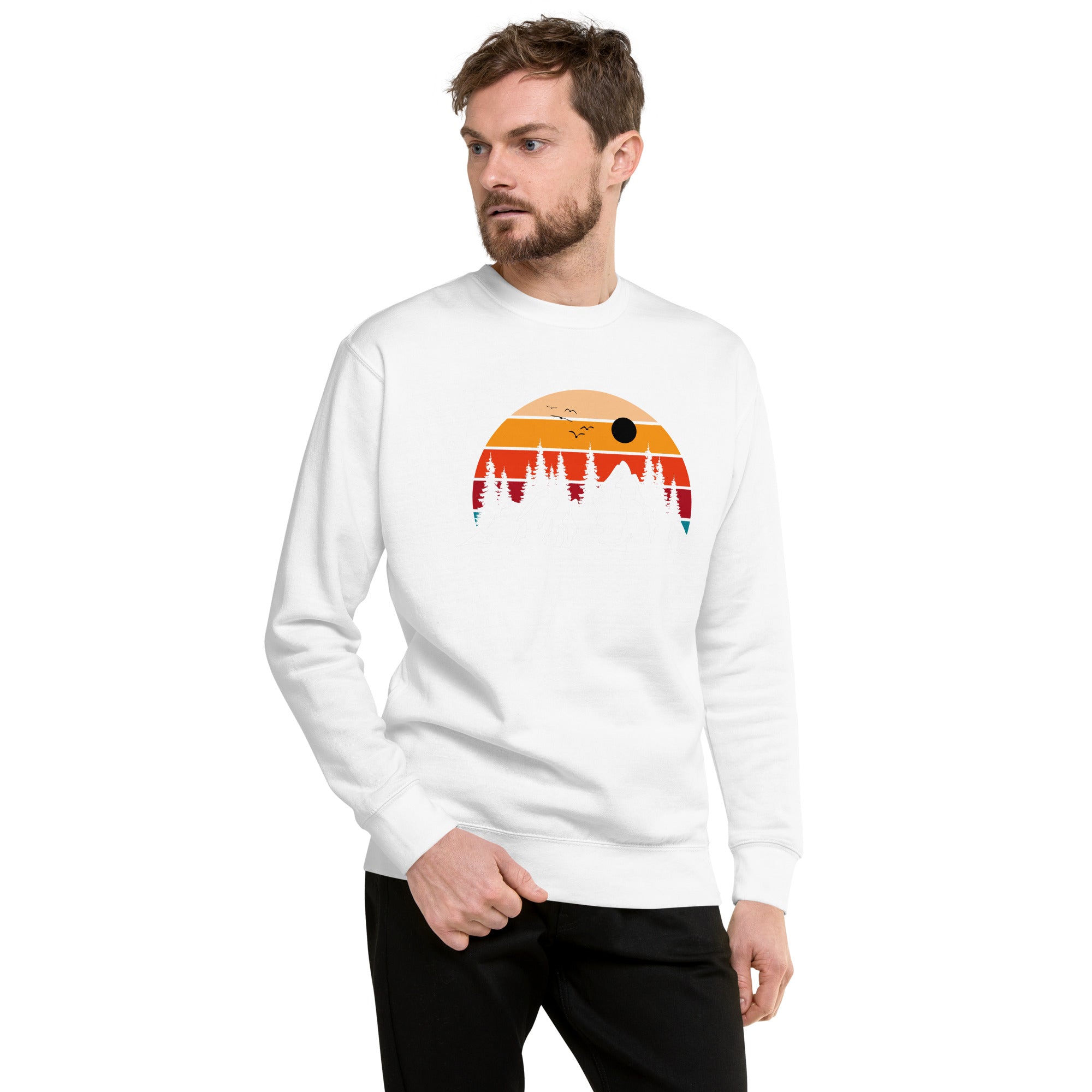 Get Outside Heavy Crew Men's Sweatshirt