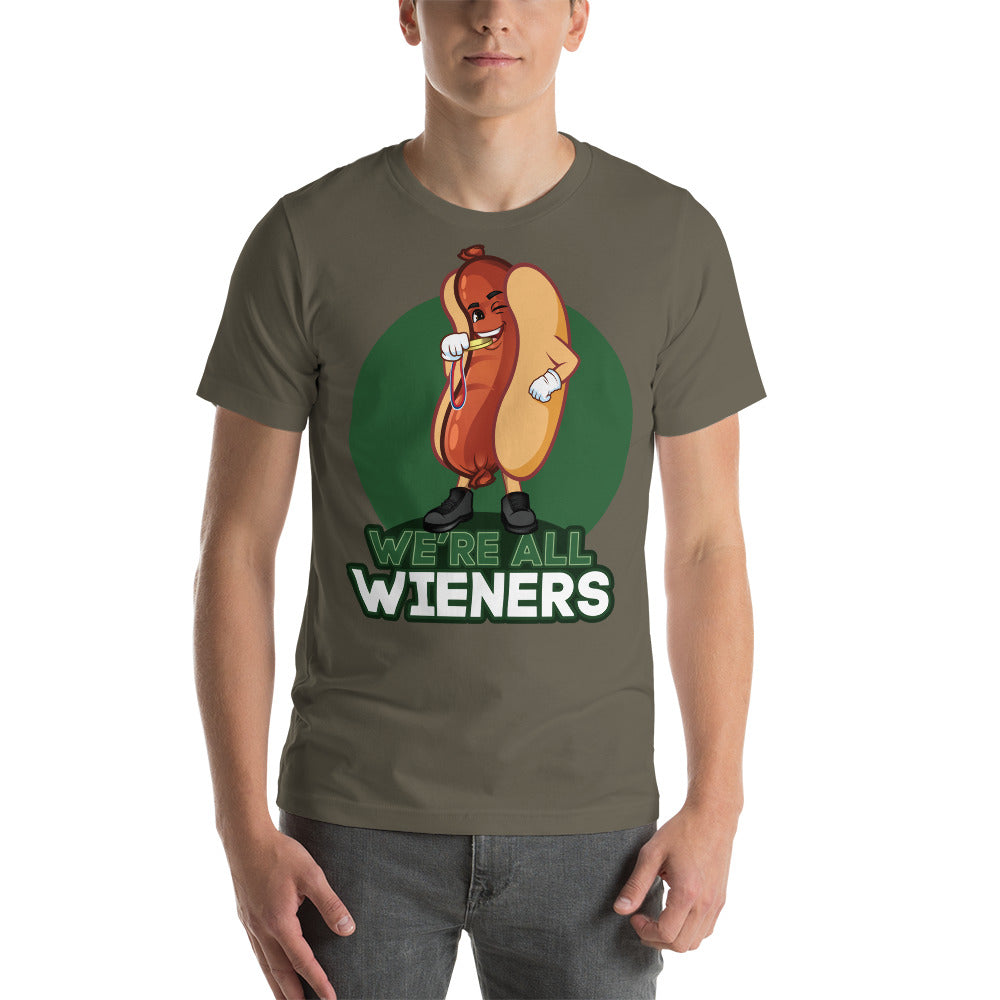 We're All Wieners Original Men's T-Shirt