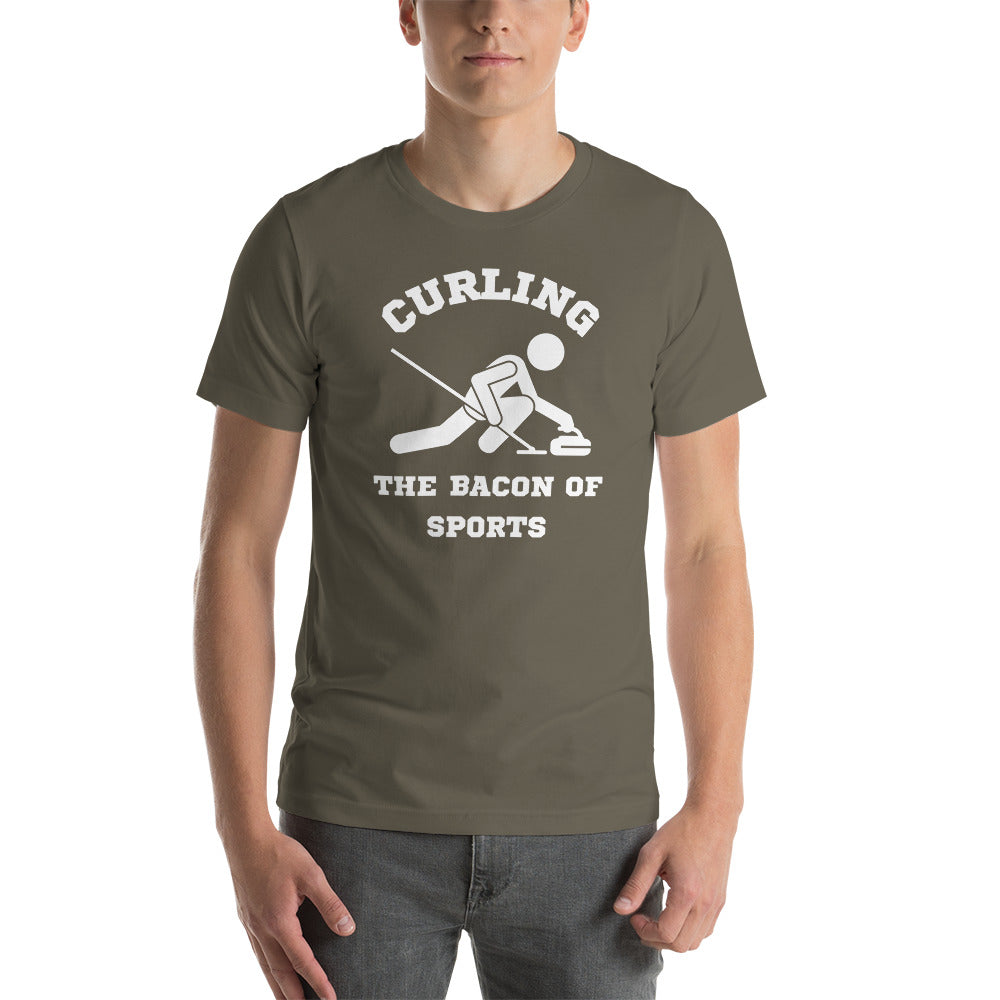 Curling The Bacon Of Sports Premium Men's T-Shirt