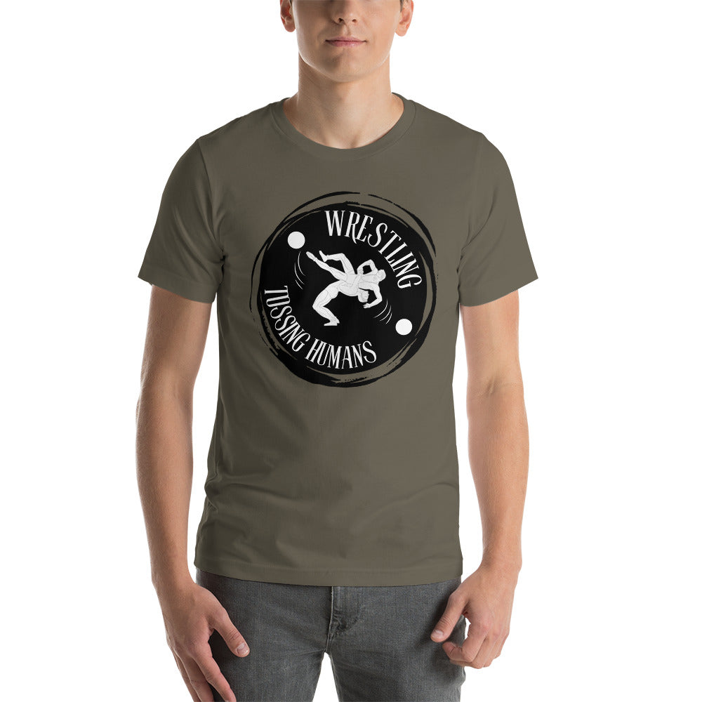 Wrestling Tossing Humans Men's Premium T-Shirt
