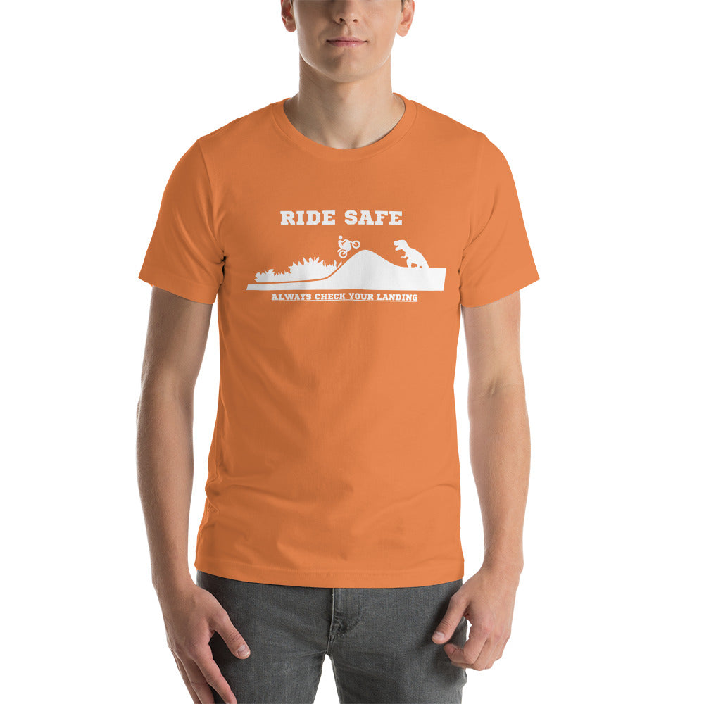 Ride Safe Check Your Landing Premium Men's T-Shirt