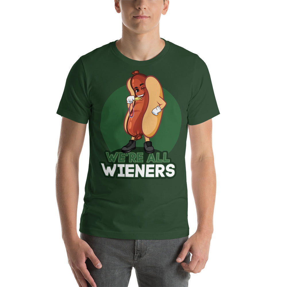We're All Wieners Original Men's T-Shirt