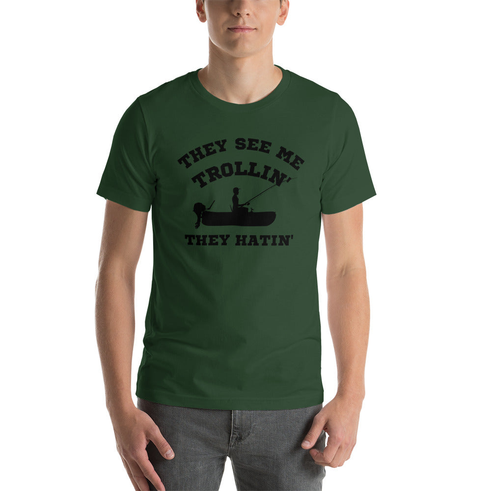 They See Me Trollin' Premium Men's T-Shirt