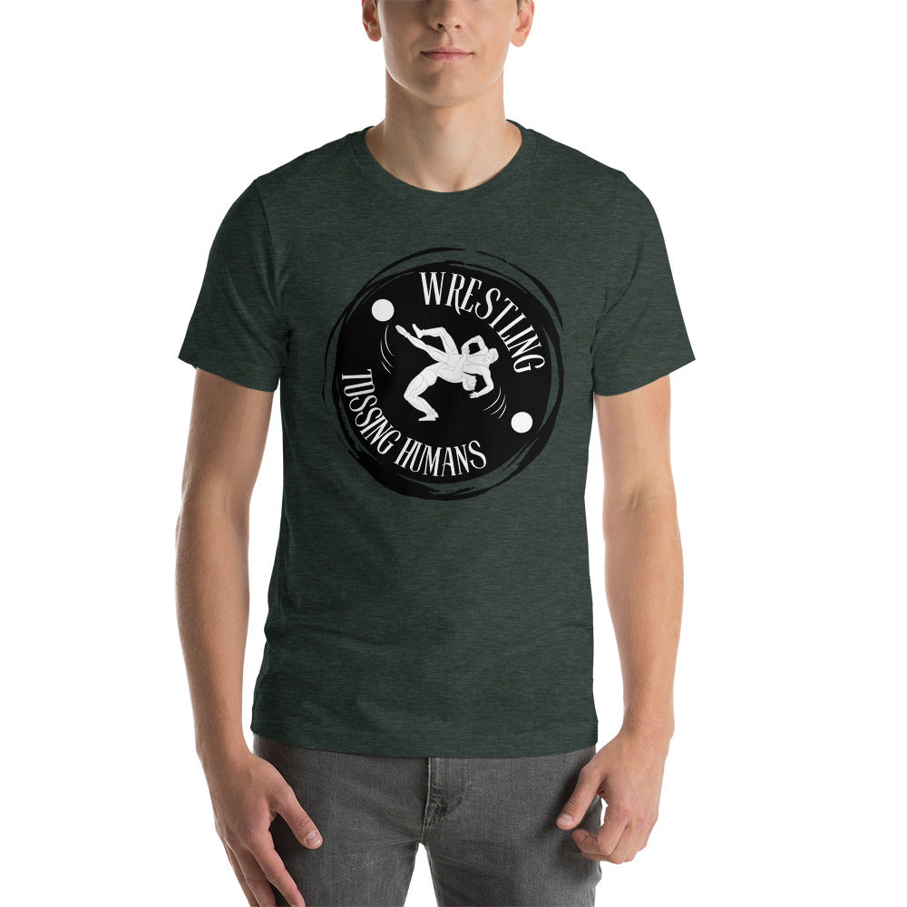 Wrestling Tossing Humans Men's Premium T-Shirt