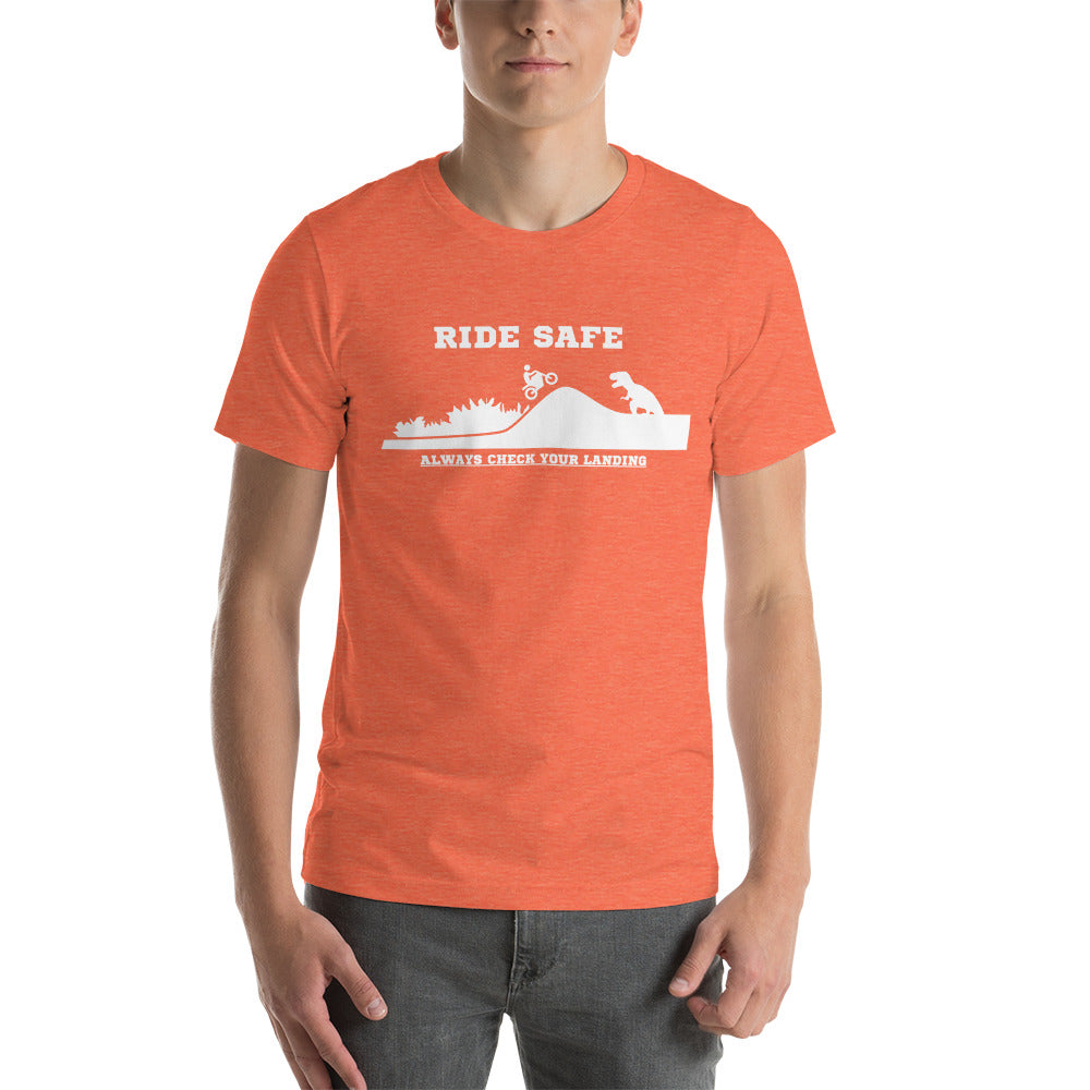 Ride Safe Check Your Landing Premium Men's T-Shirt