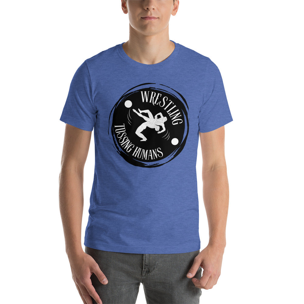 Wrestling Tossing Humans Men's Premium T-Shirt