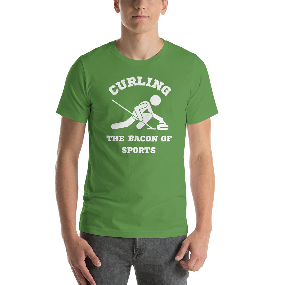Curling The Bacon Of Sports Premium Men's T-Shirt