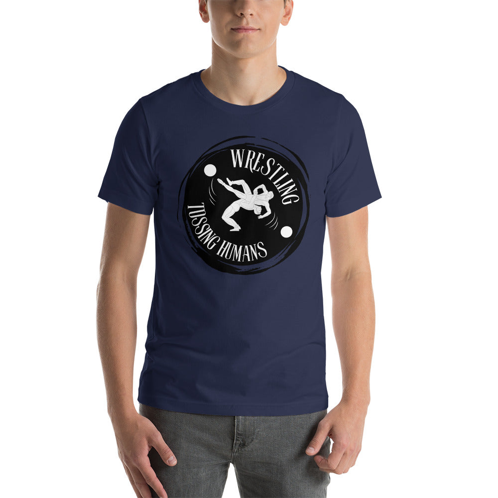 Wrestling Tossing Humans Men's Premium T-Shirt