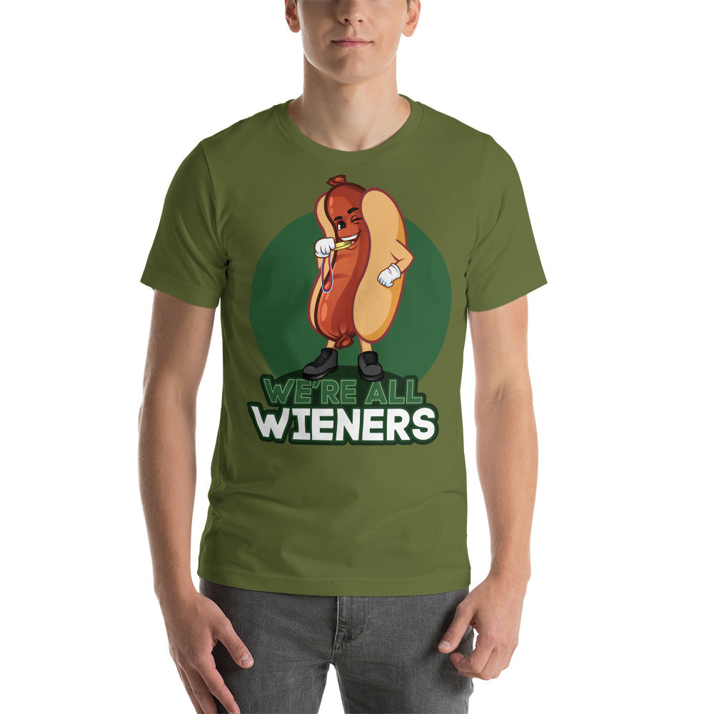 We're All Wieners Original Men's T-Shirt