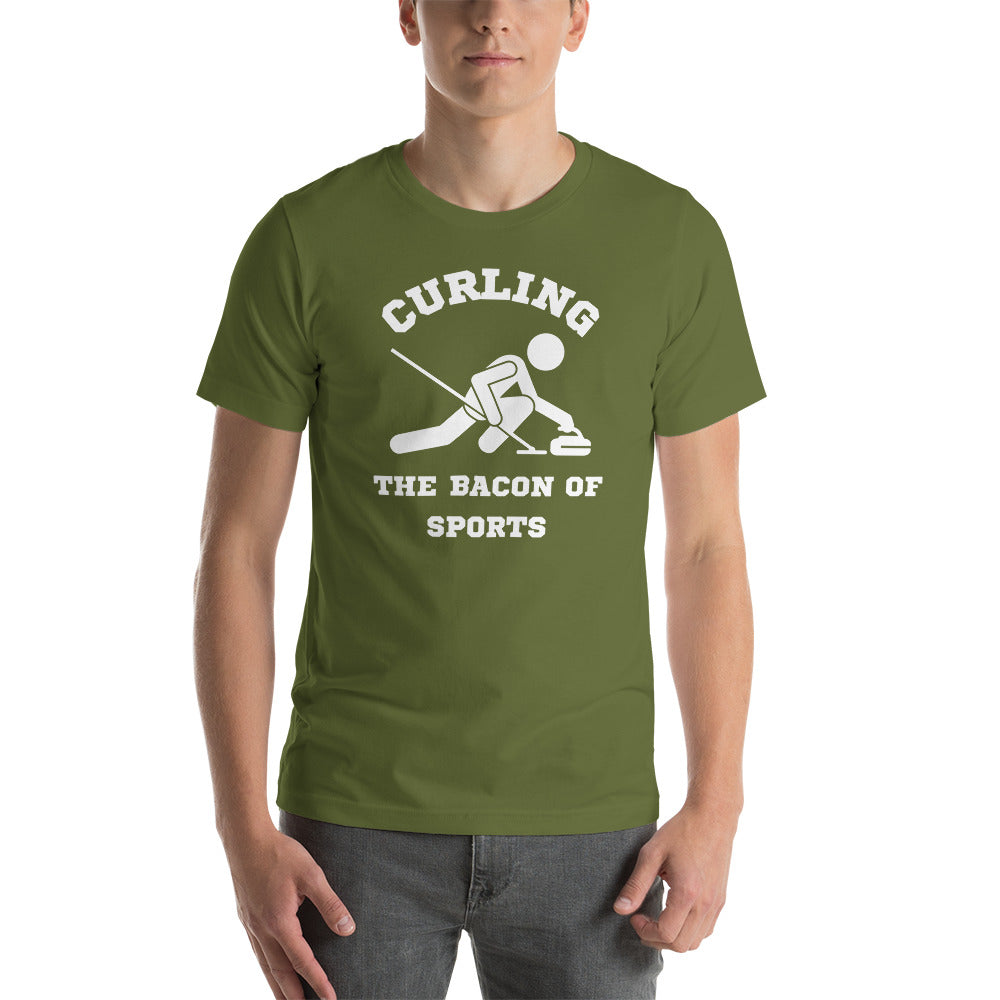 Curling The Bacon Of Sports Premium Men's T-Shirt