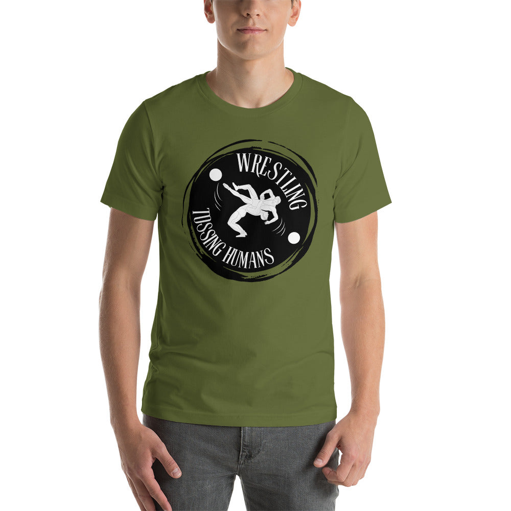 Wrestling Tossing Humans Men's Premium T-Shirt