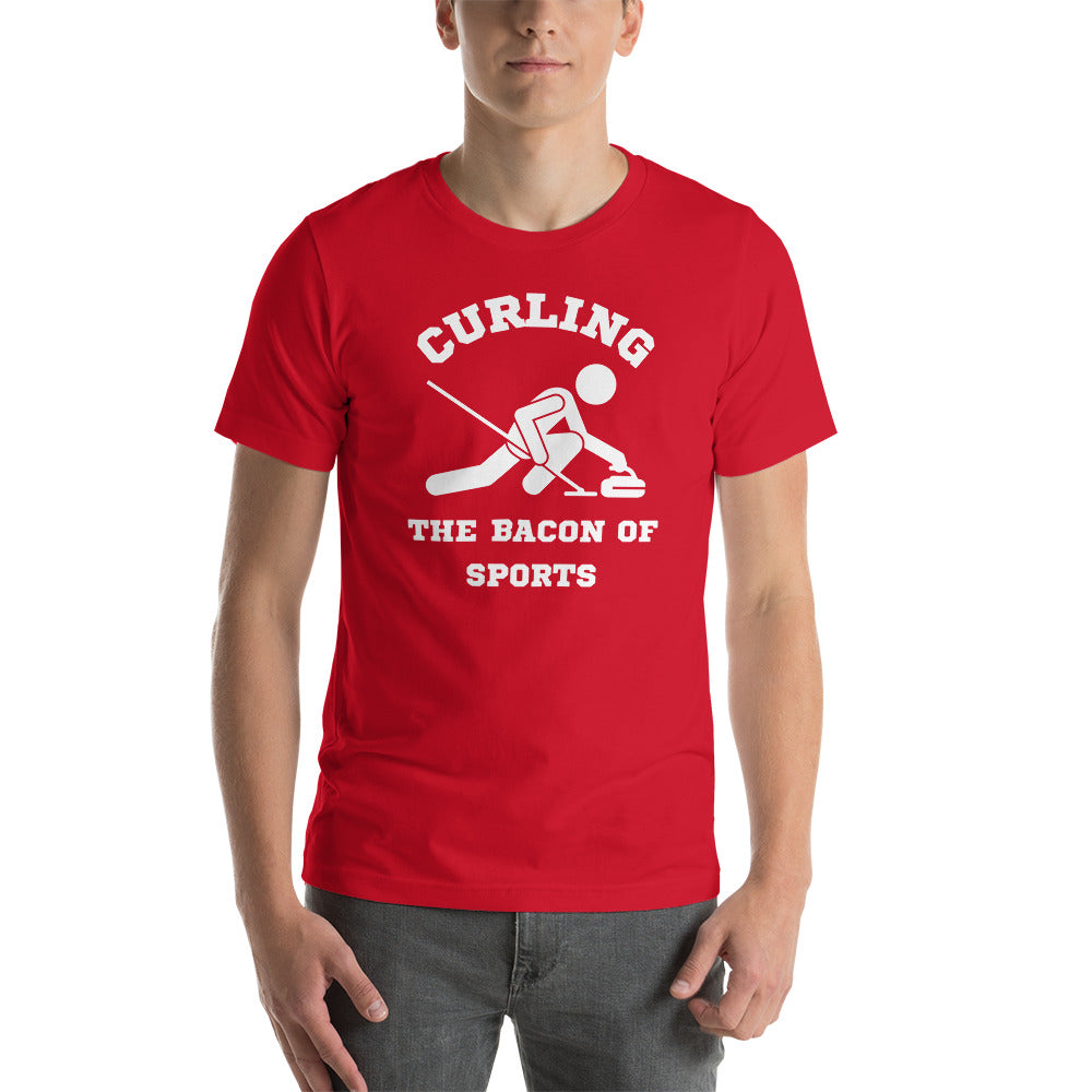 Curling The Bacon Of Sports Premium Men's T-Shirt