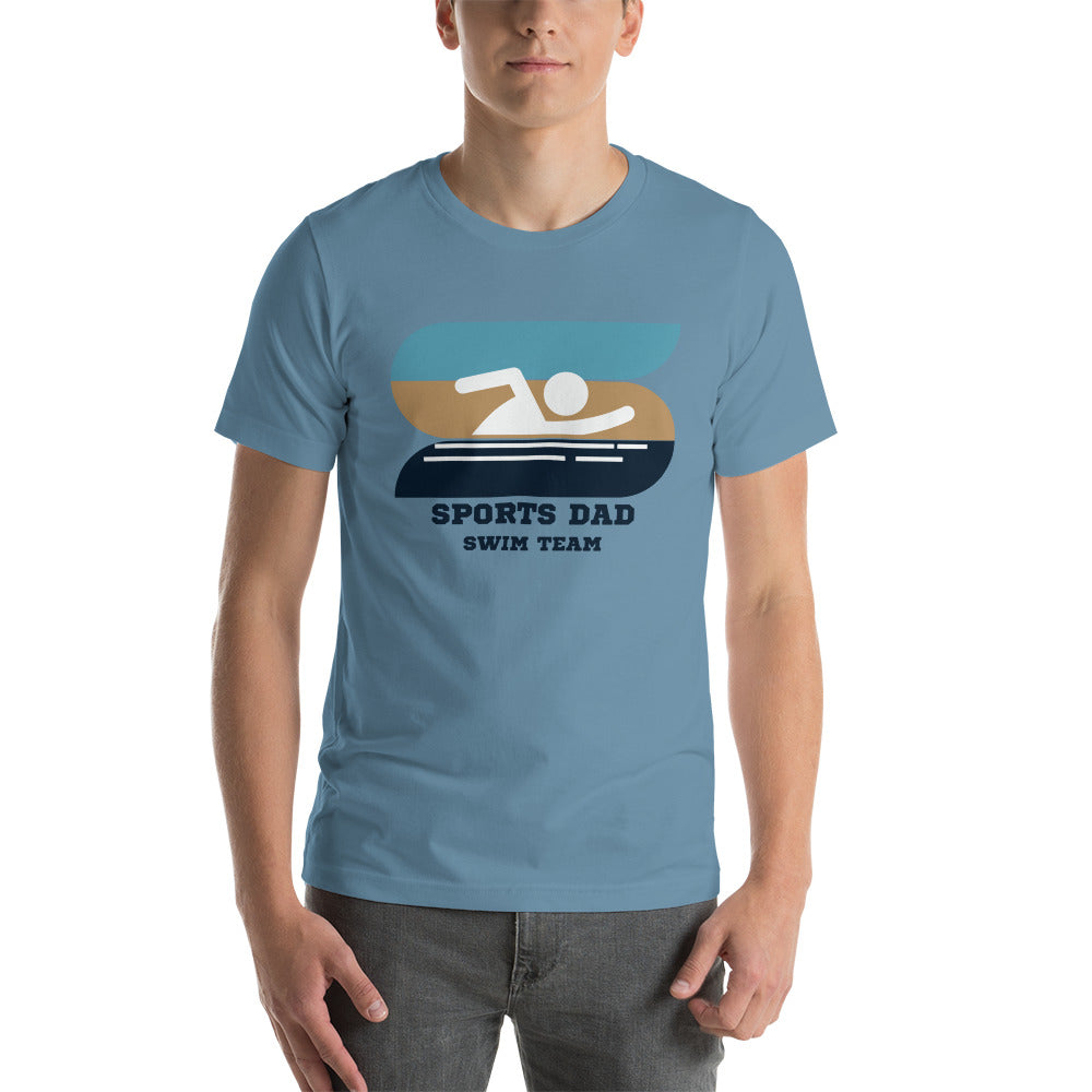 The Original Sports Dad Swim Team Premium Men's T-Shirt