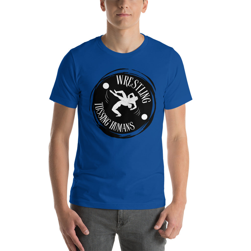 Wrestling Tossing Humans Men's Premium T-Shirt