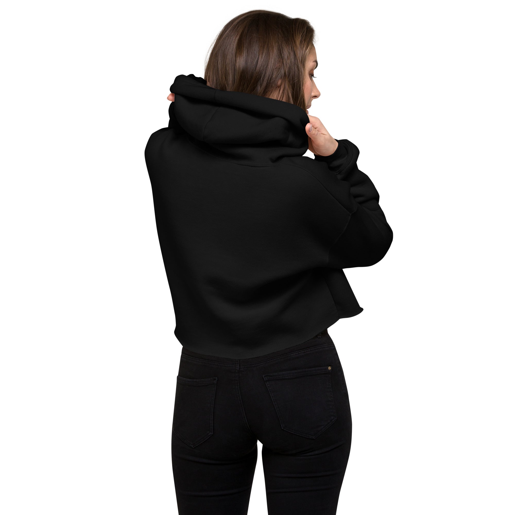 At Hockey, No Life Women's Crop Hoodie