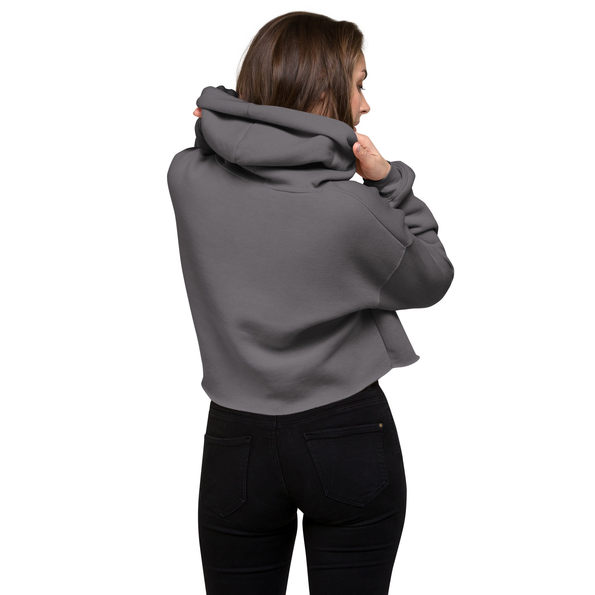 At Hockey, No Life Women's Crop Hoodie