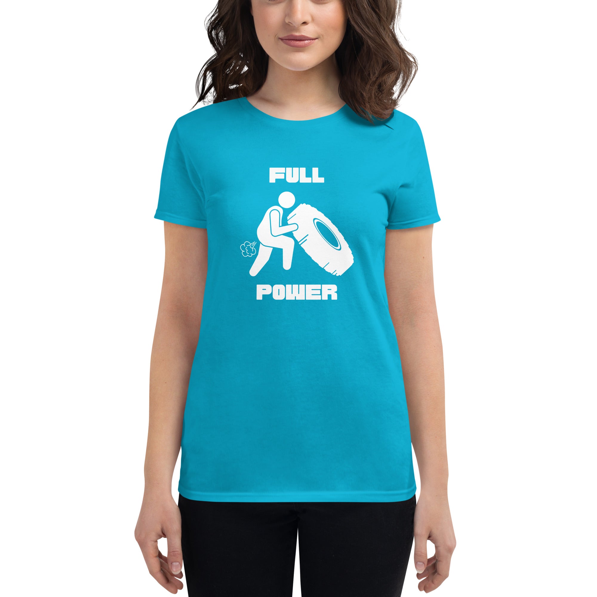 Full Power Women's Fitted T-Shirt