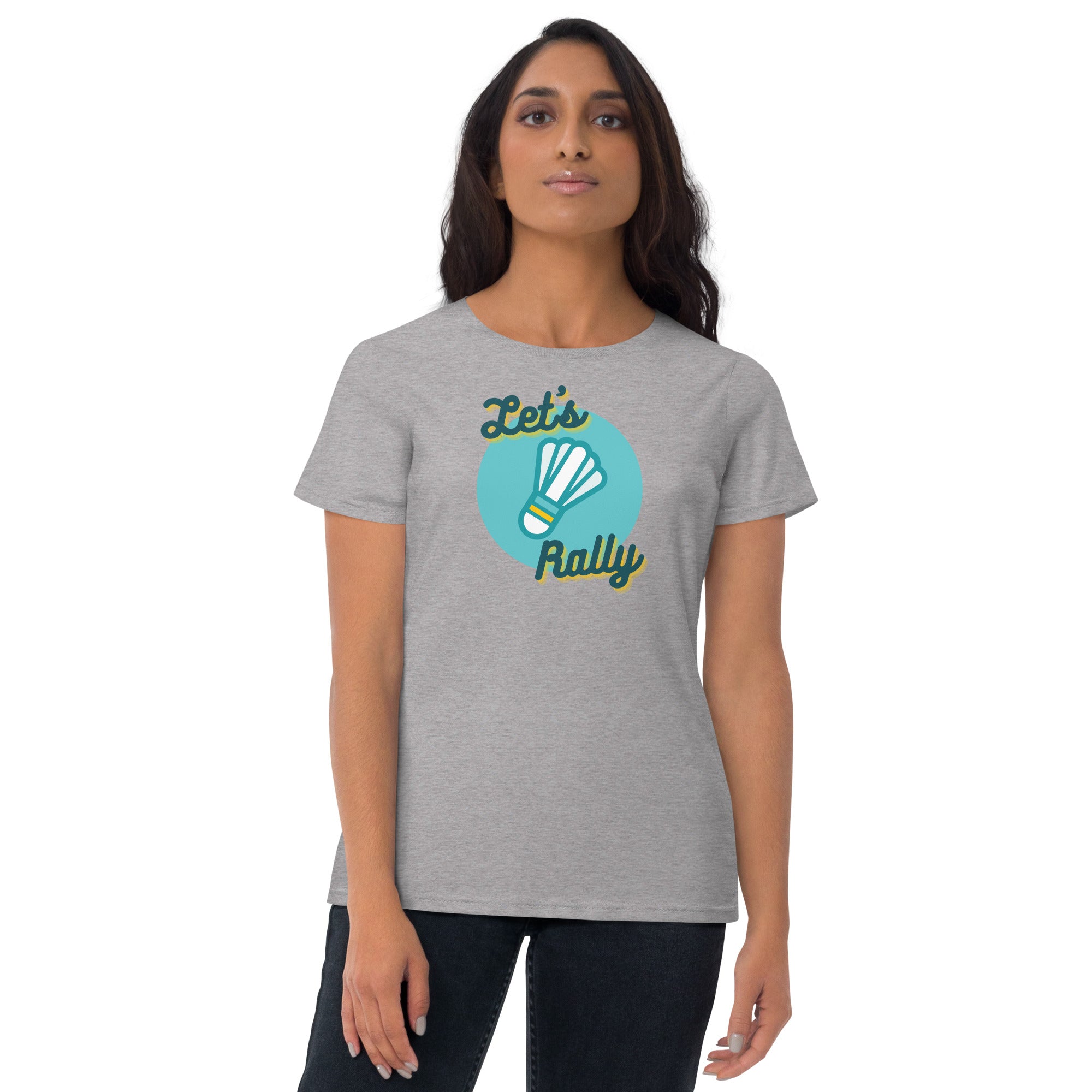 Let's Rally Women's Fitted T-Shirt