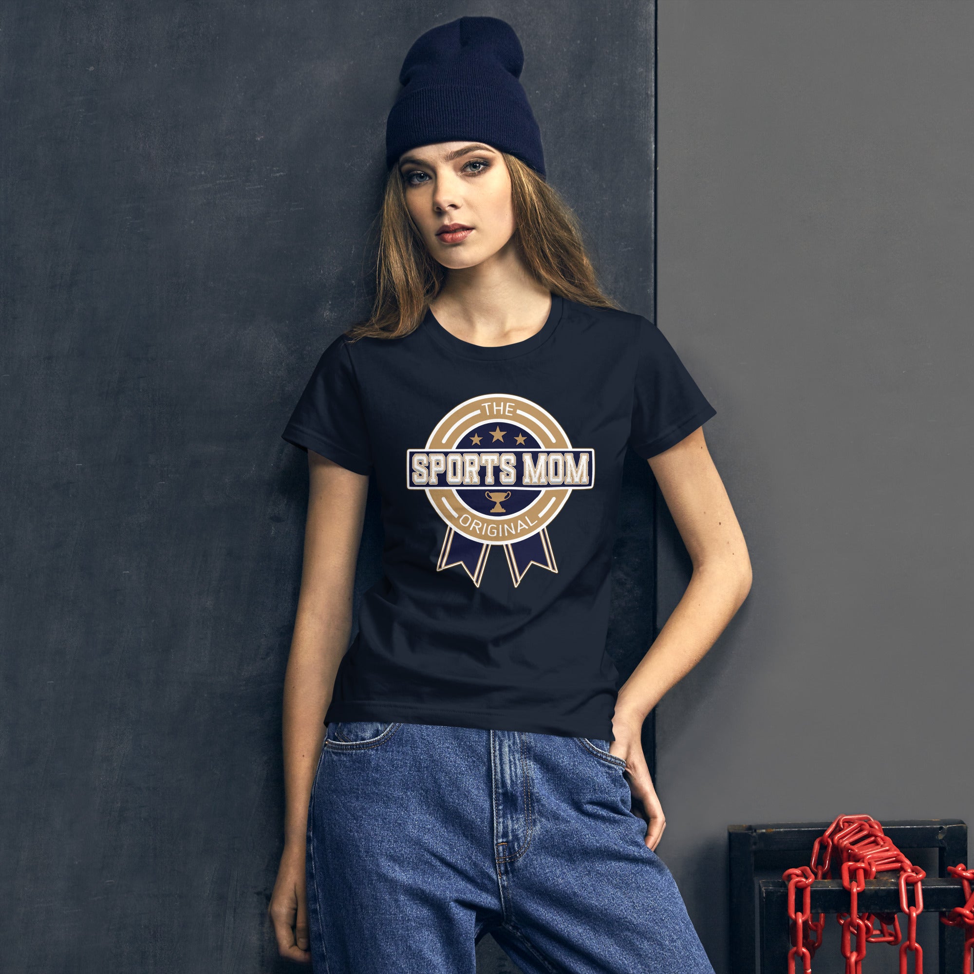 The Original Sports Mom Premium Fit Away Game T-Shirt
