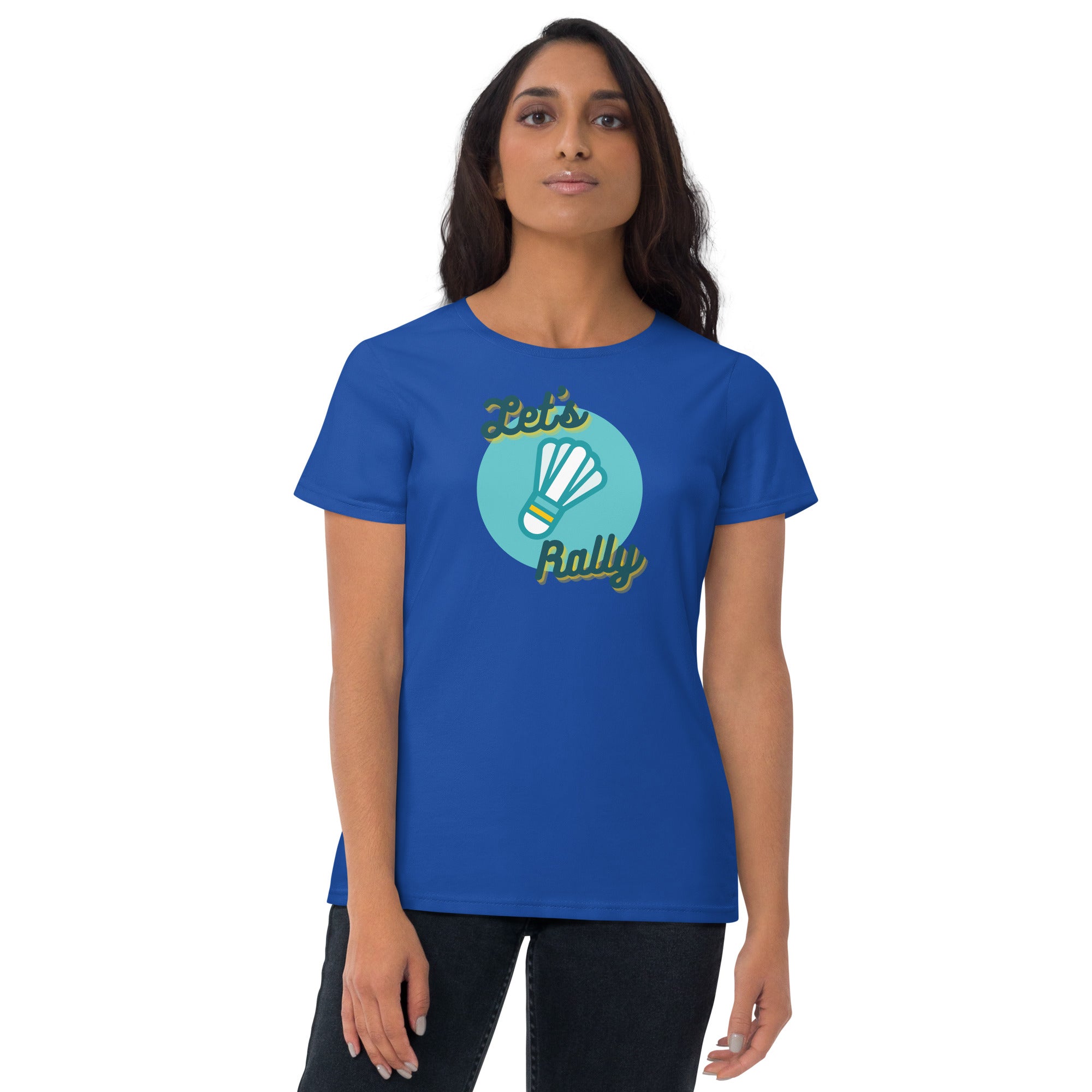 Let's Rally Women's Fitted T-Shirt