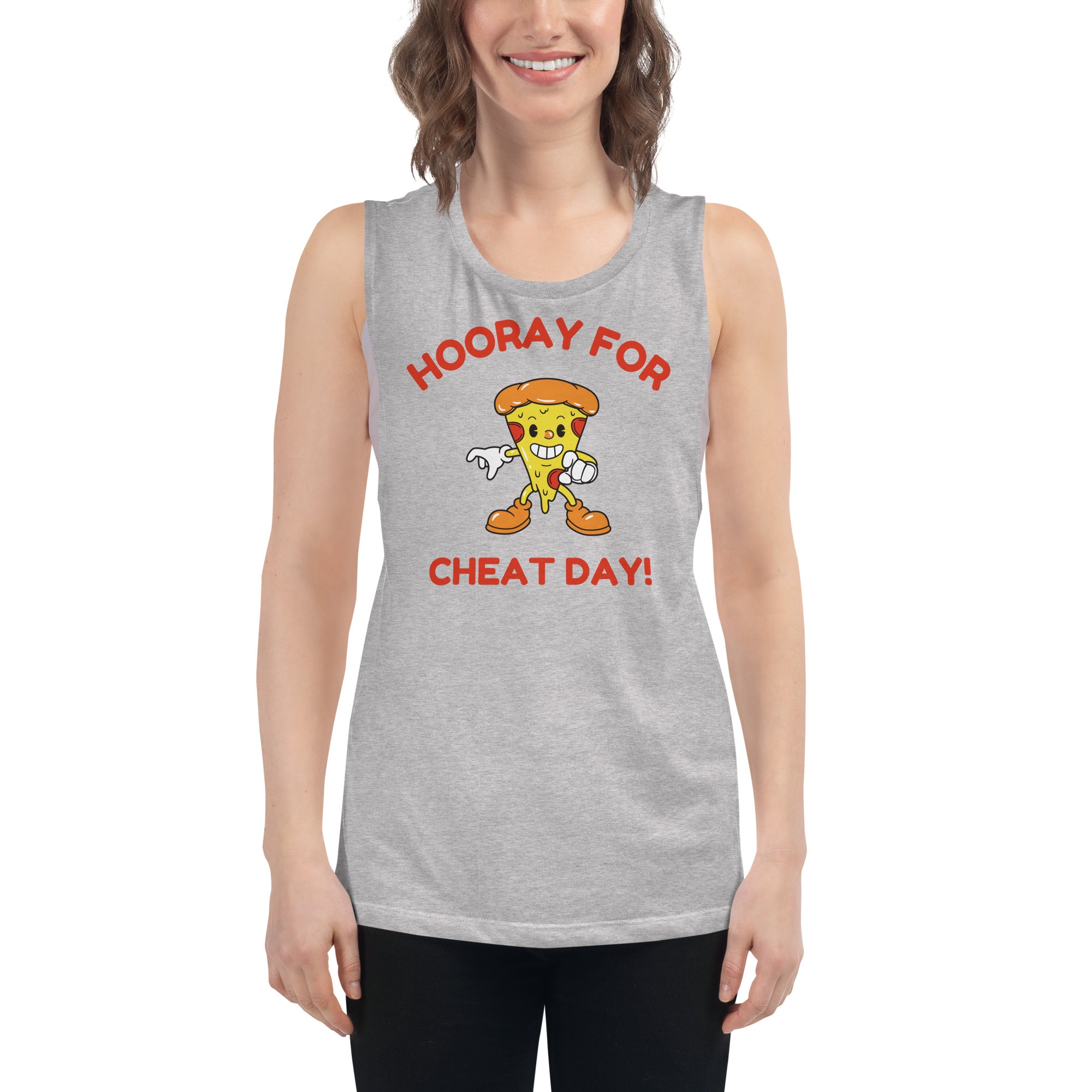 Hooray For Cheat Day! Women's Muscle Tank