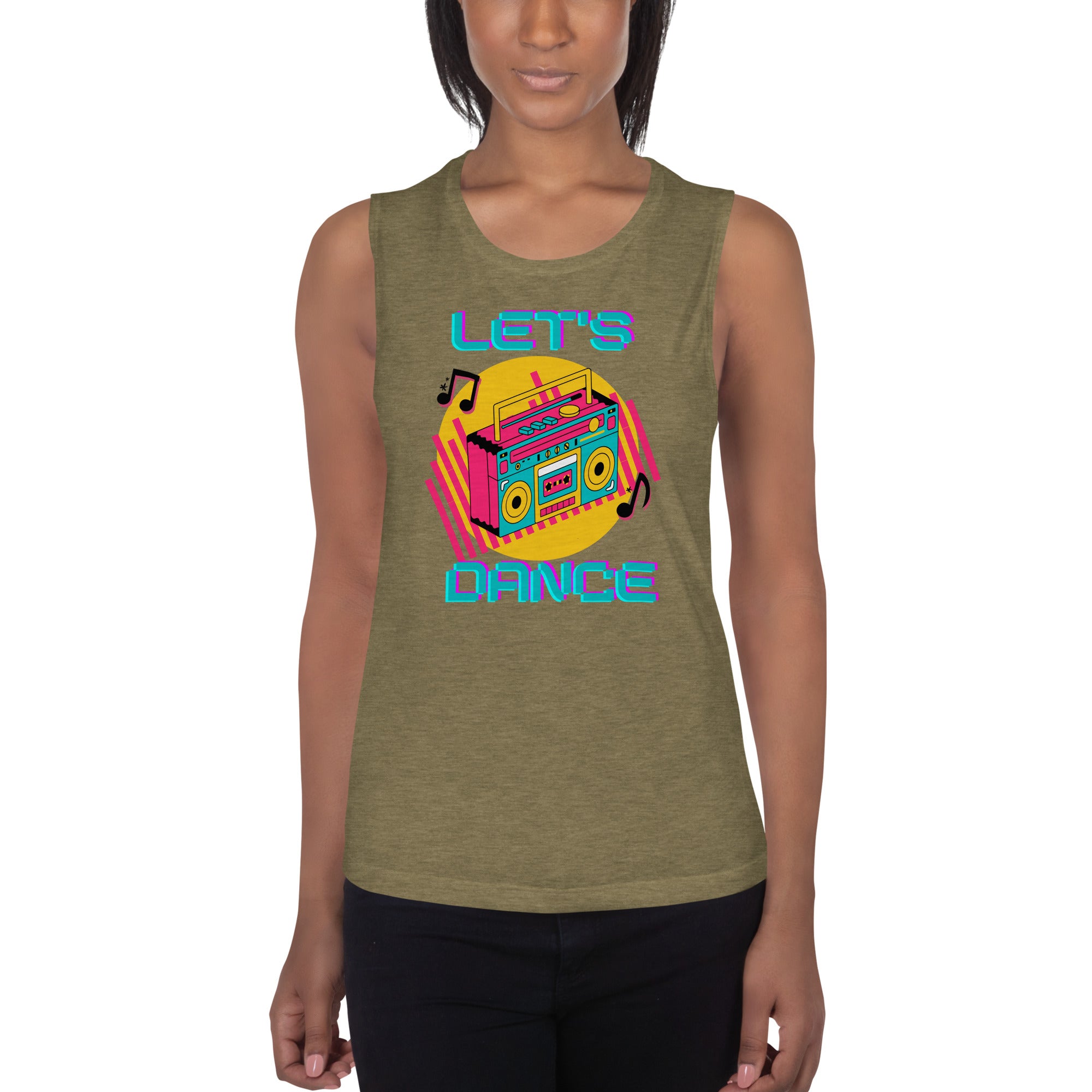 Let's Dance Women's Muscle Tank