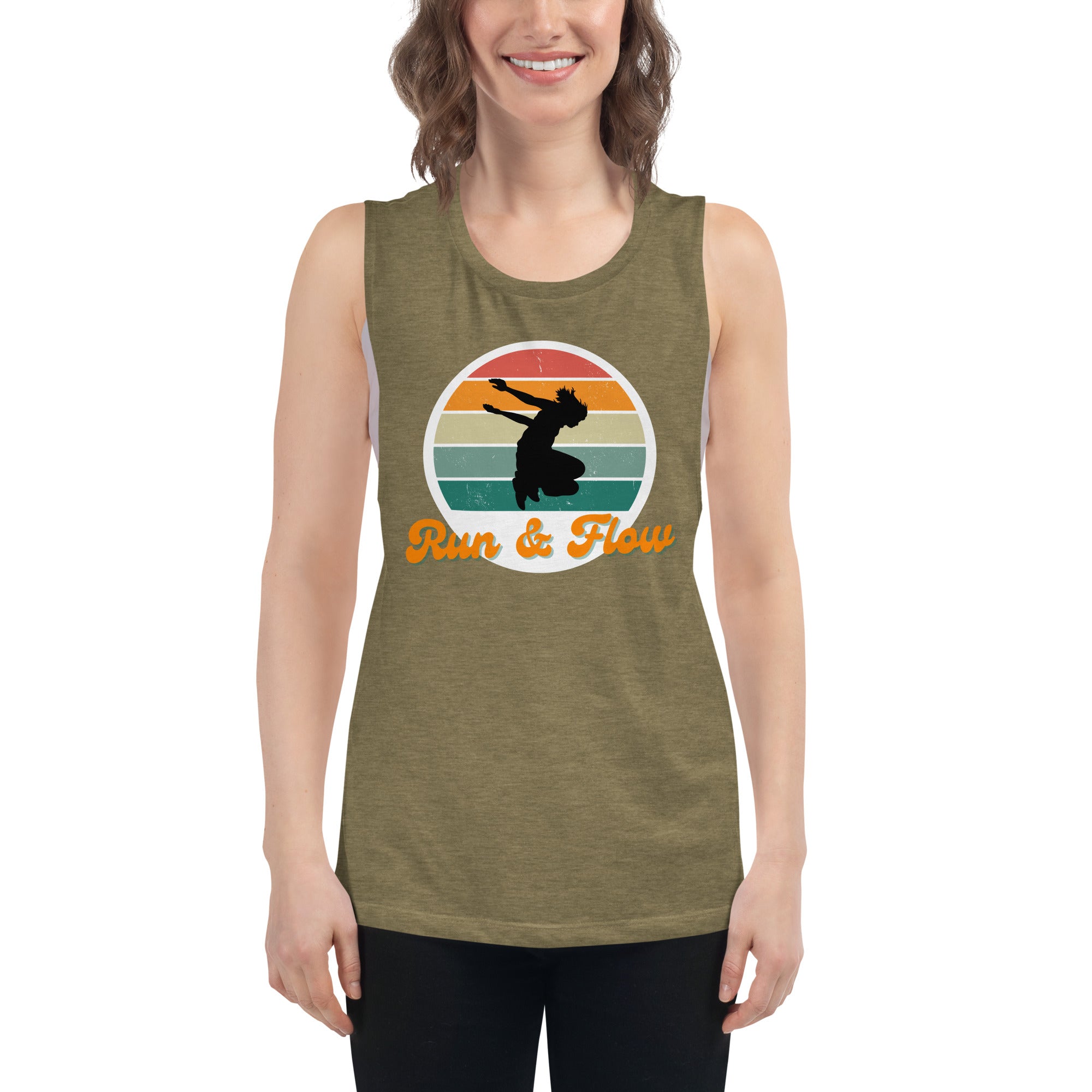 Run & Flow Women's Muscle Tank