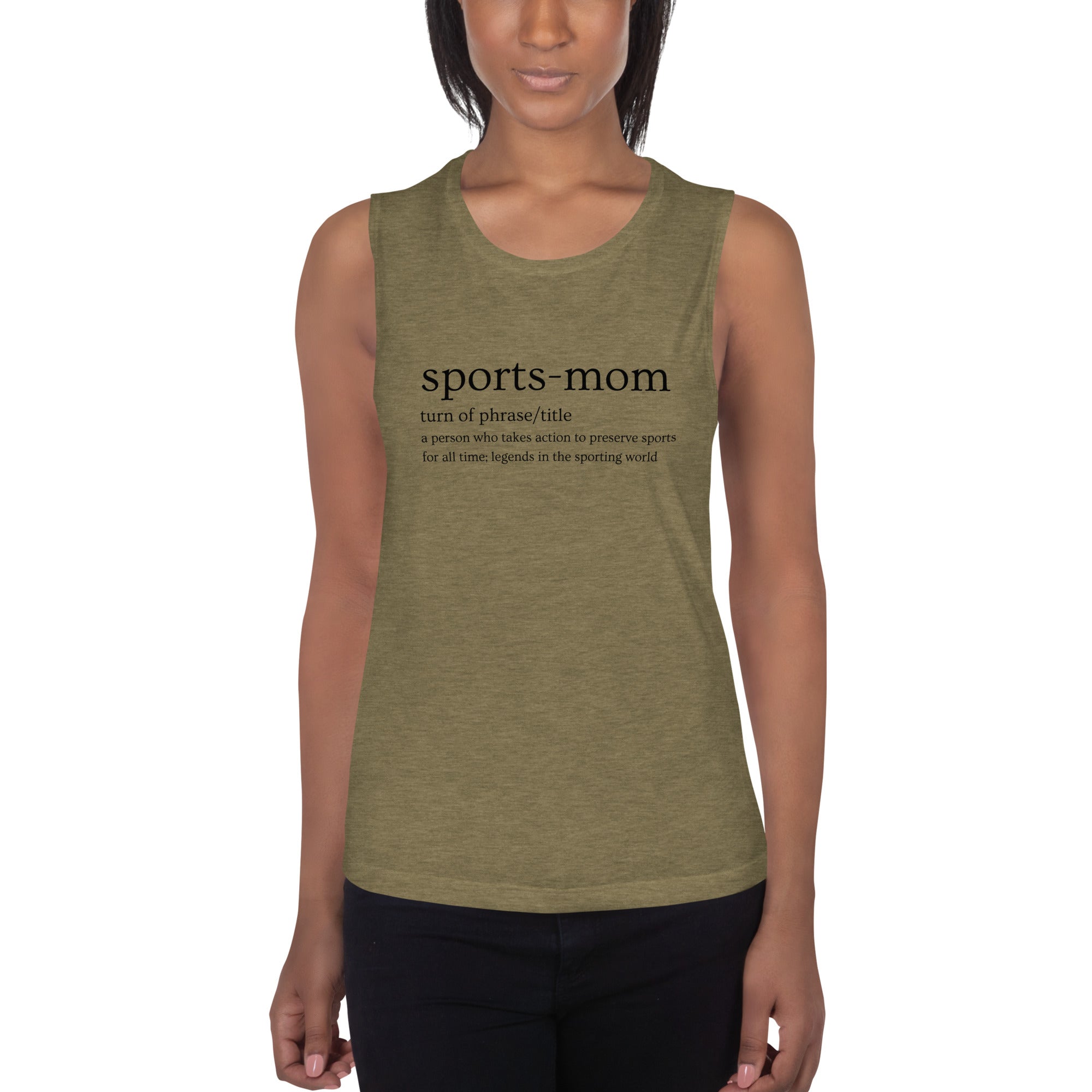 Sports Mom Defined Women's Muscle Tank