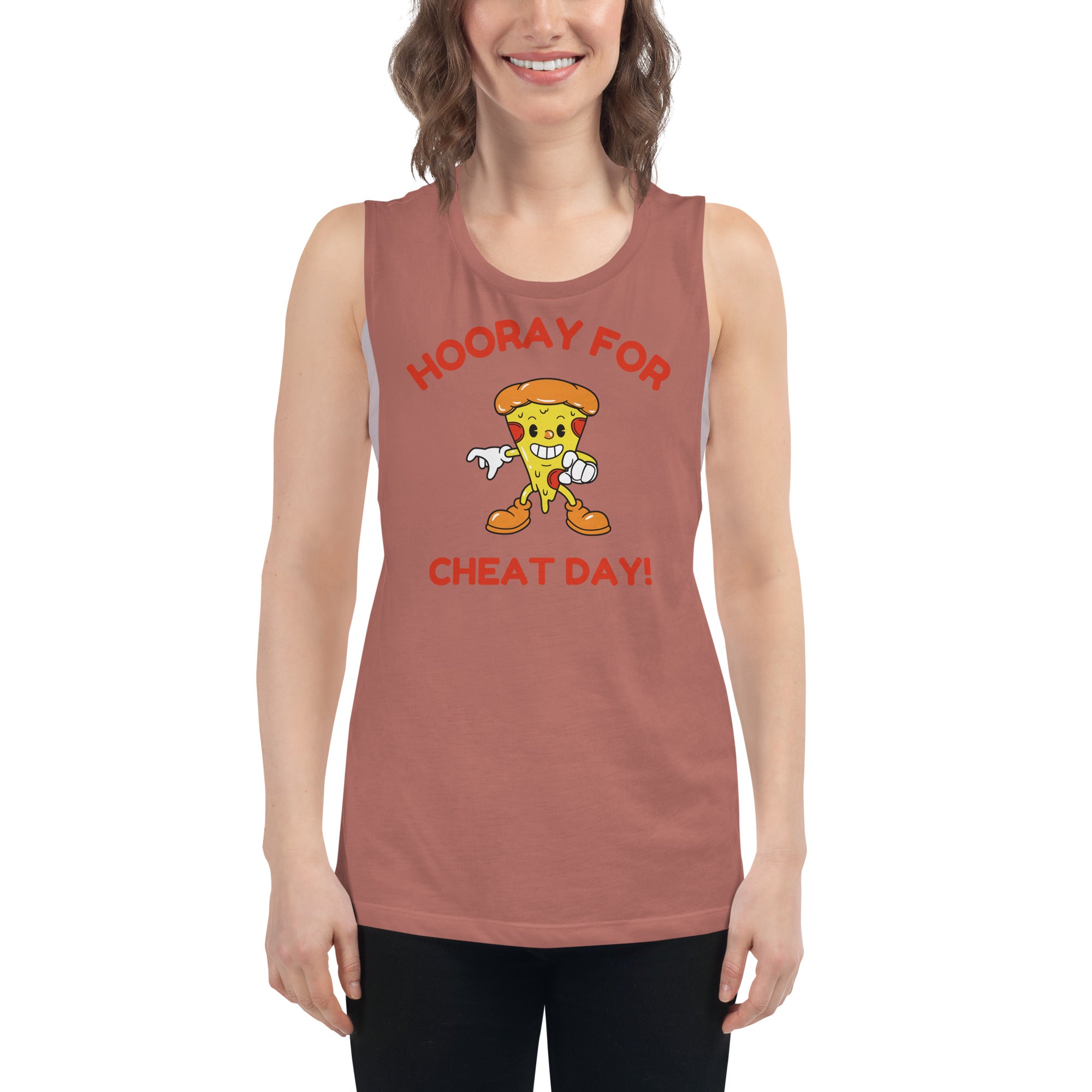 Hooray For Cheat Day! Women's Muscle Tank