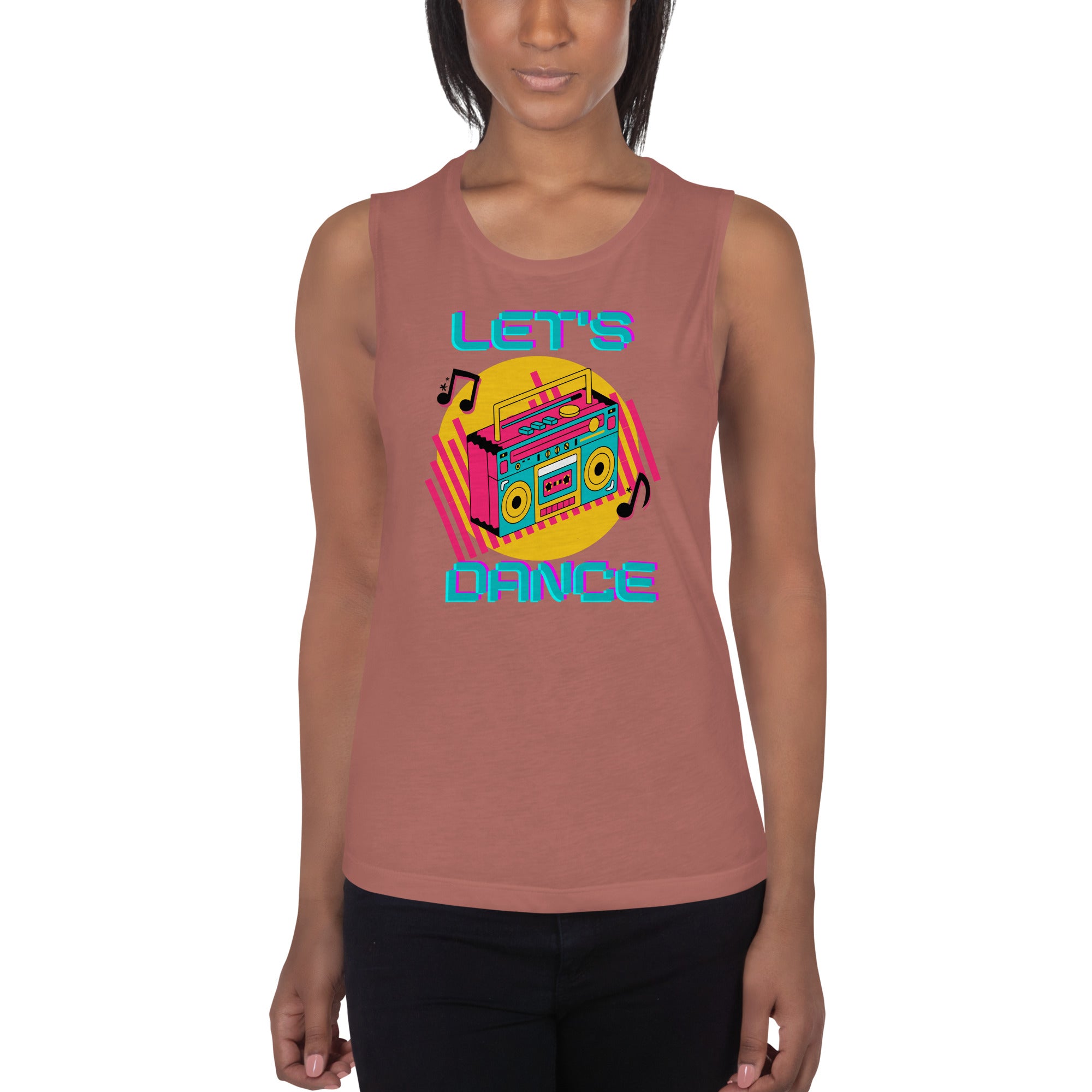 Let's Dance Women's Muscle Tank