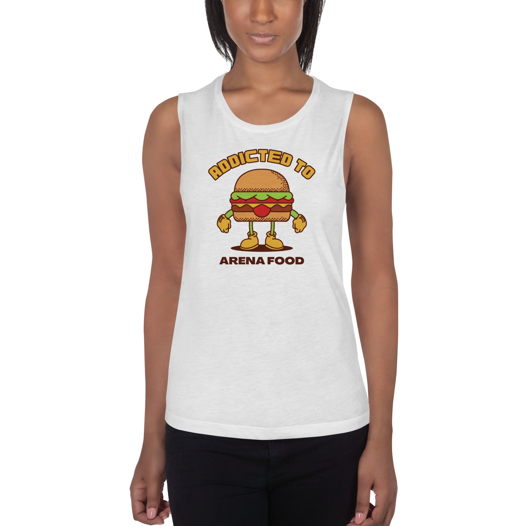 Addicted To Arena Food Women's Premium Muscle Tank