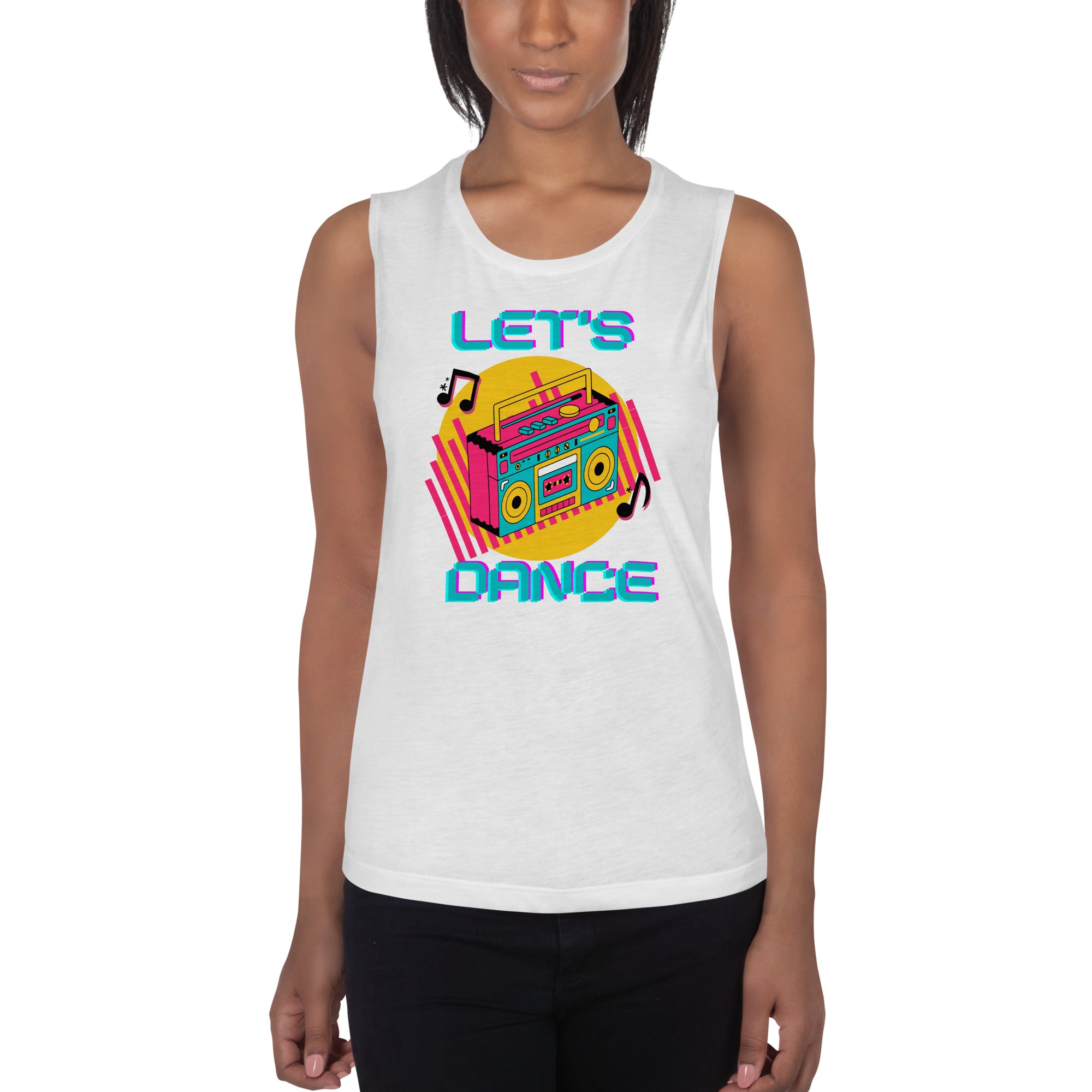 Let's Dance Women's Muscle Tank