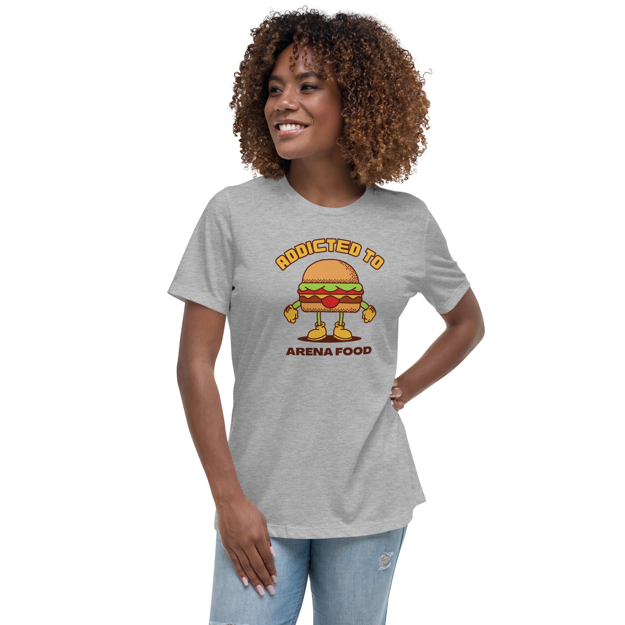 Addicted To Arena Food Women's Premium Fit T-Shirt