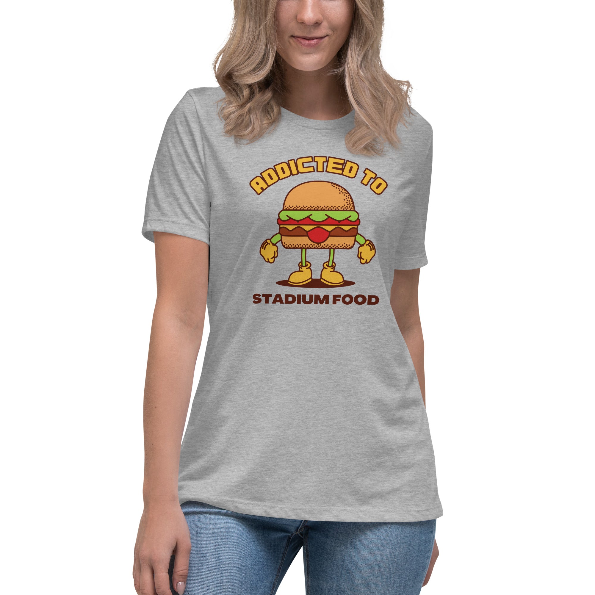 Addicted To Stadium Food Women's Premium T-Shirt