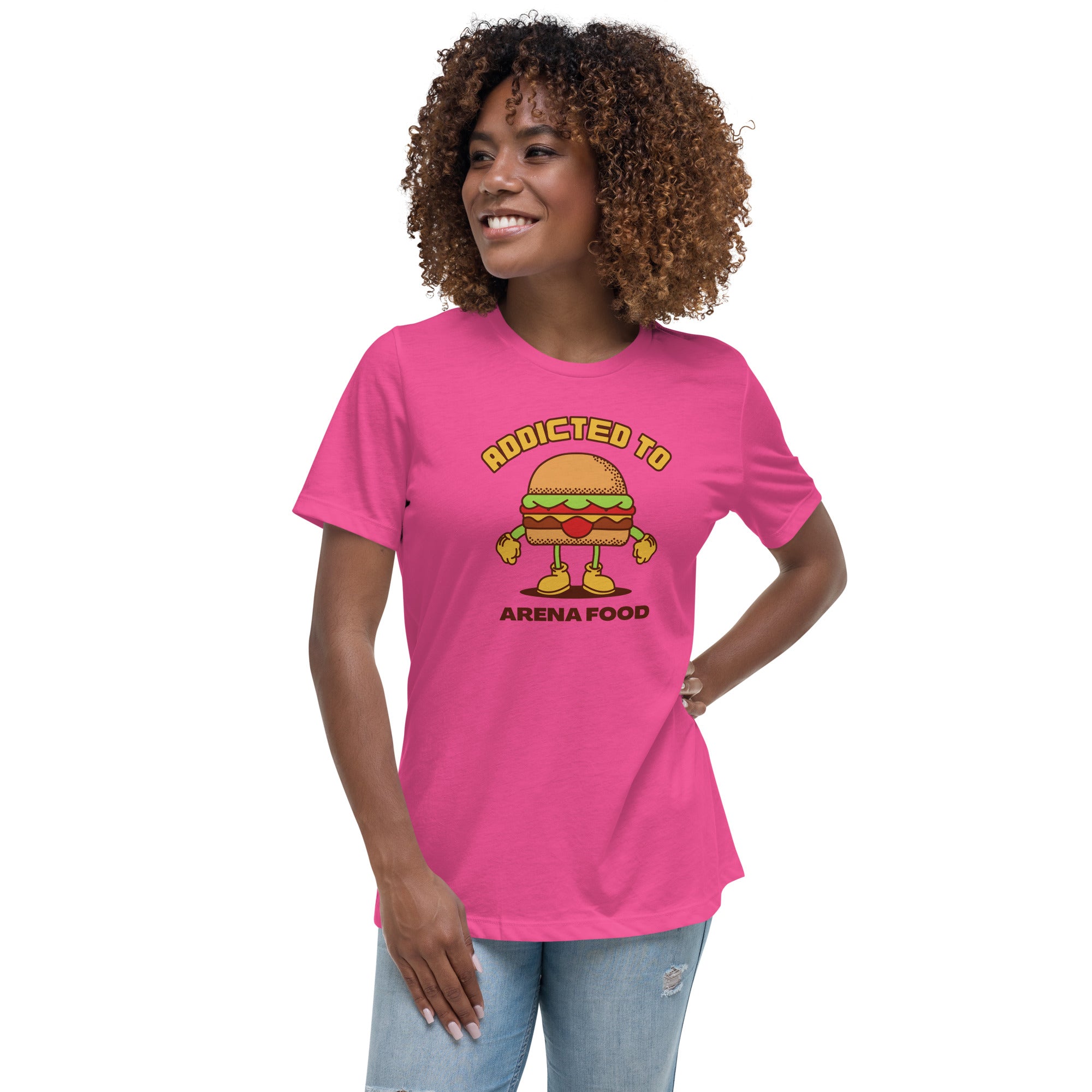Addicted To Arena Food Women's Premium Fit T-Shirt