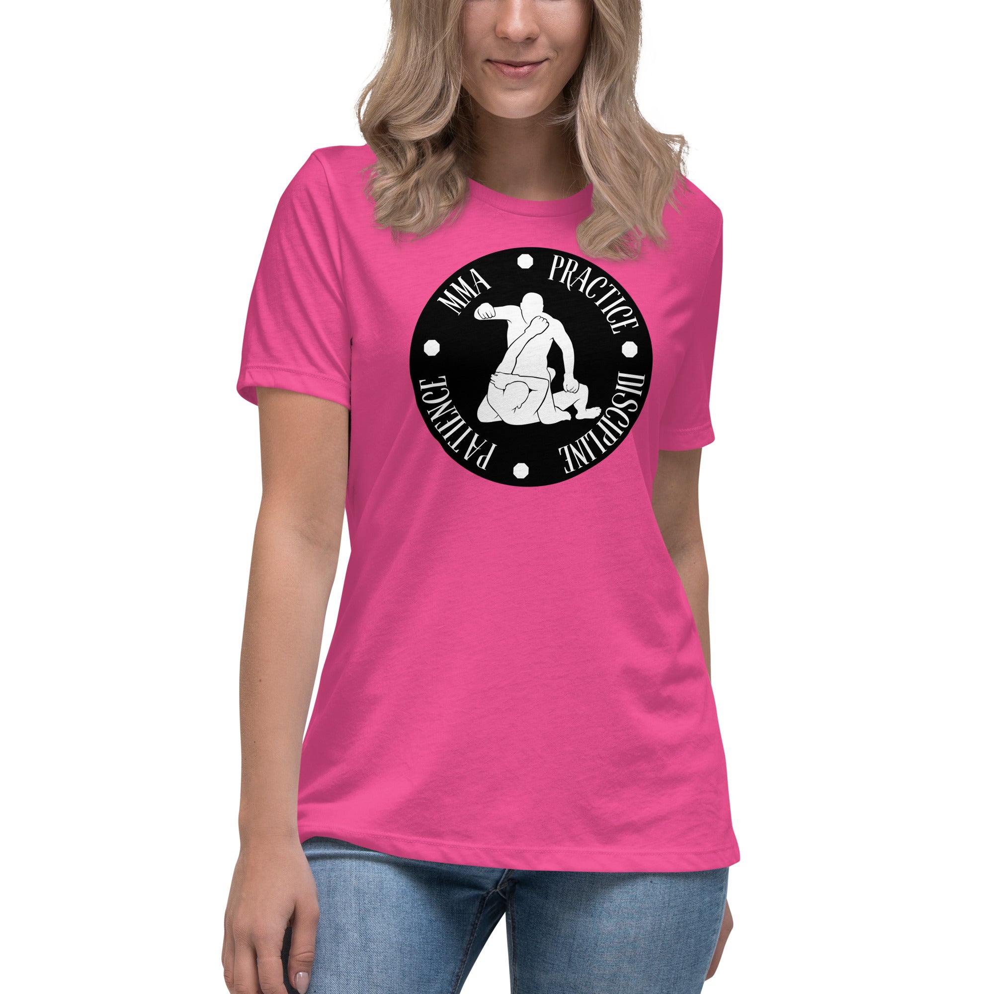 MMA Discipline Practice Patience Women's Premium T-Shirt