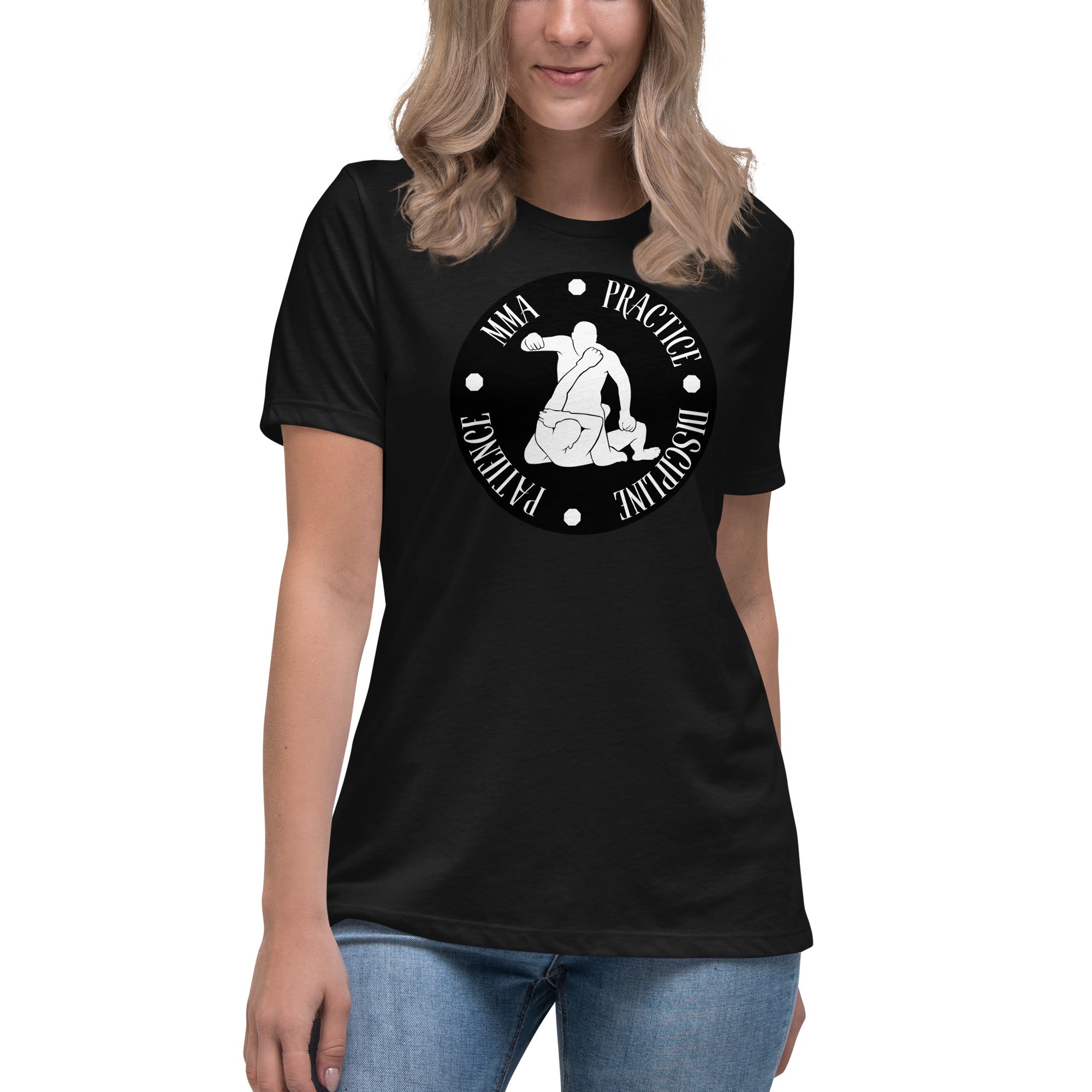 MMA Discipline Practice Patience Women's Premium T-Shirt