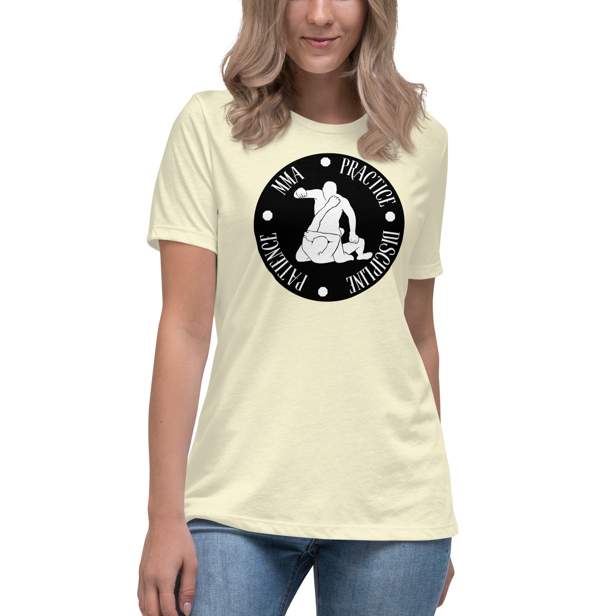 MMA Discipline Practice Patience Women's Premium T-Shirt