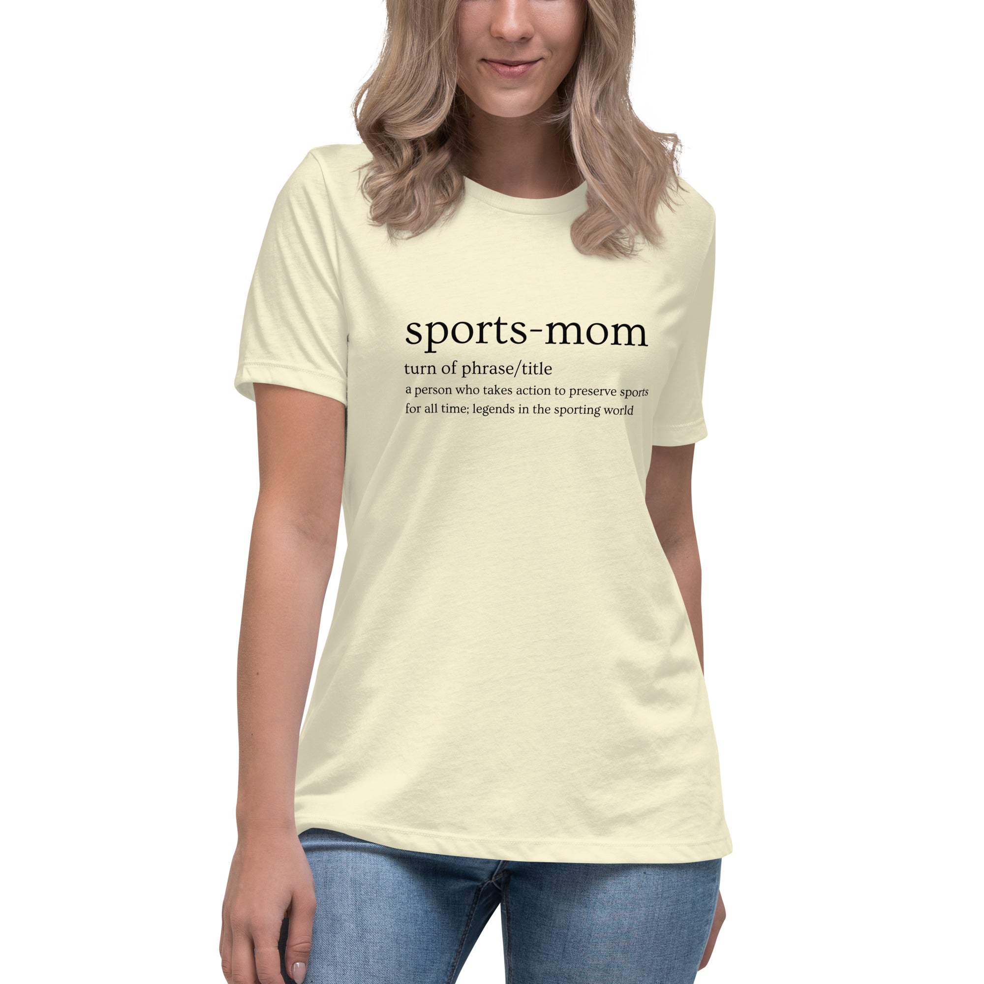 Sports Mom Defined Women's Premium T-Shirt
