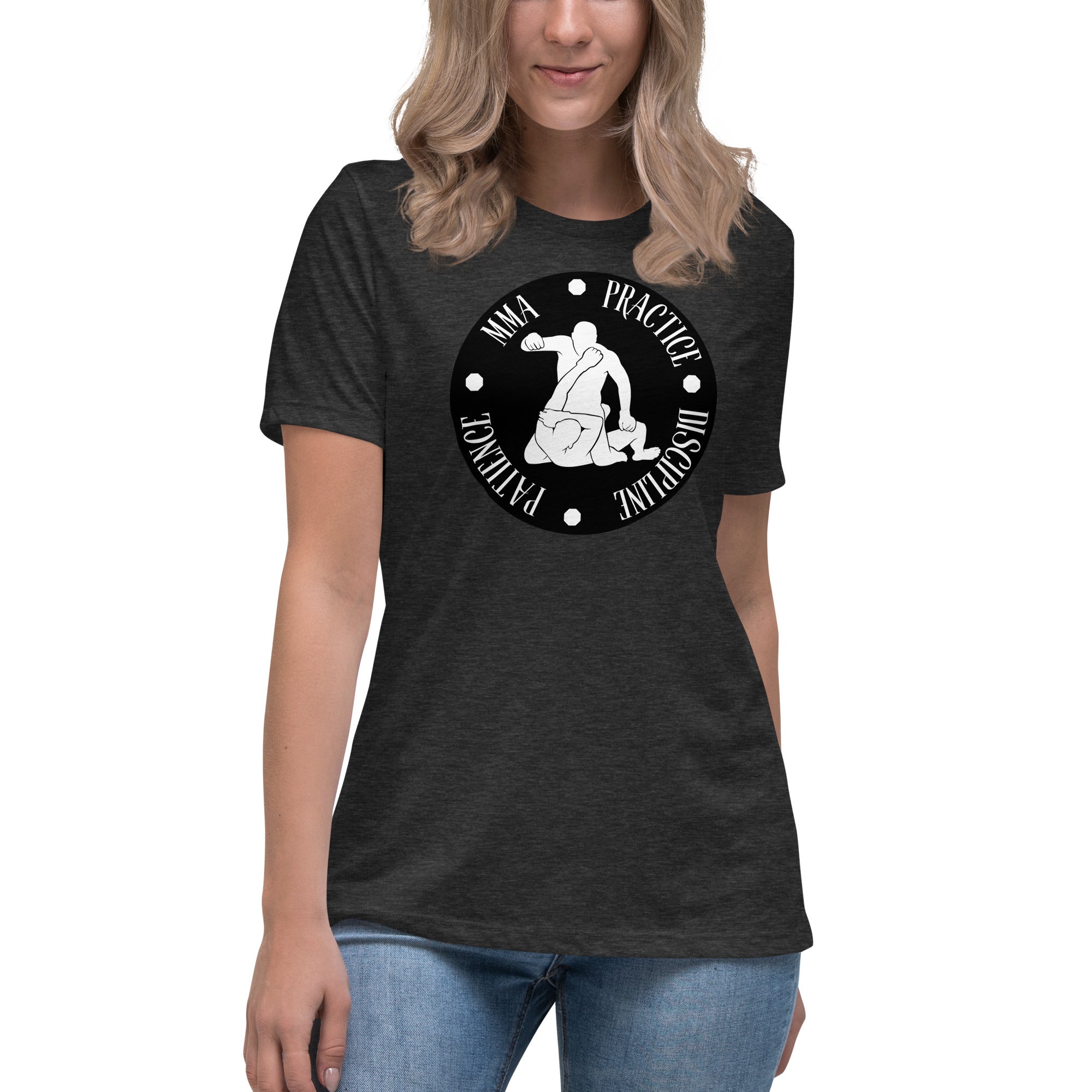 MMA Discipline Practice Patience Women's Premium T-Shirt