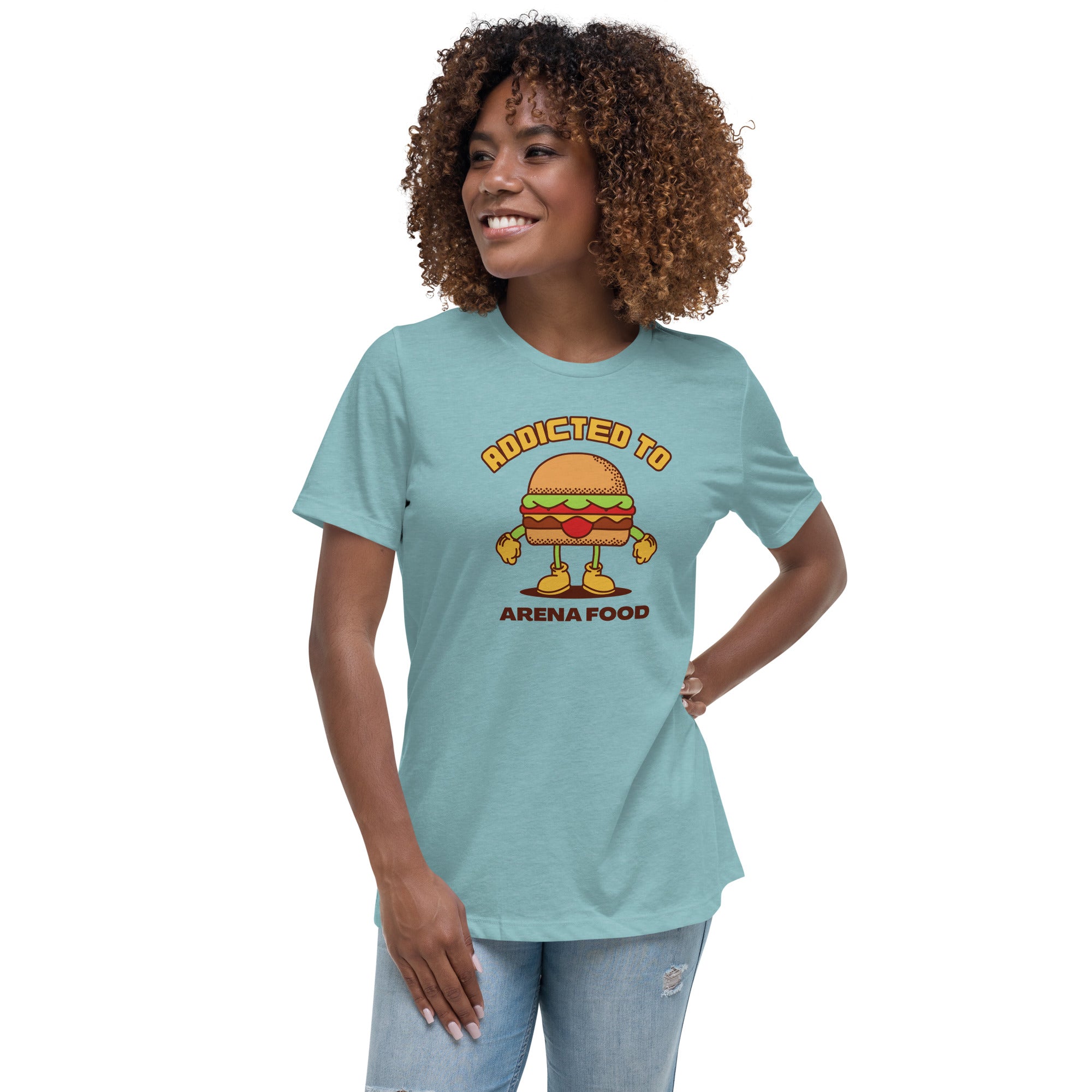 Addicted To Arena Food Women's Premium Fit T-Shirt