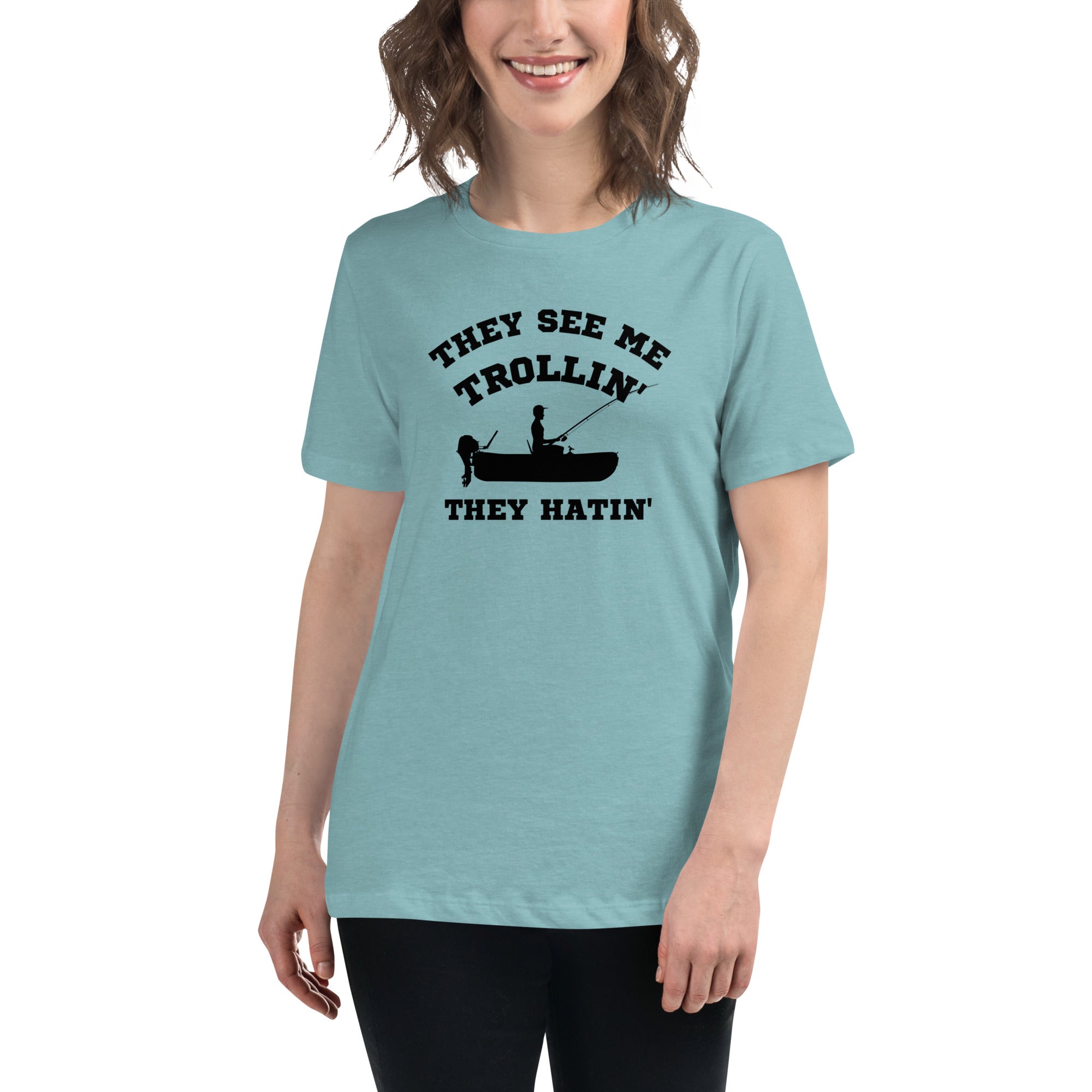They See Me Trollin' Women's Premium T-Shirt