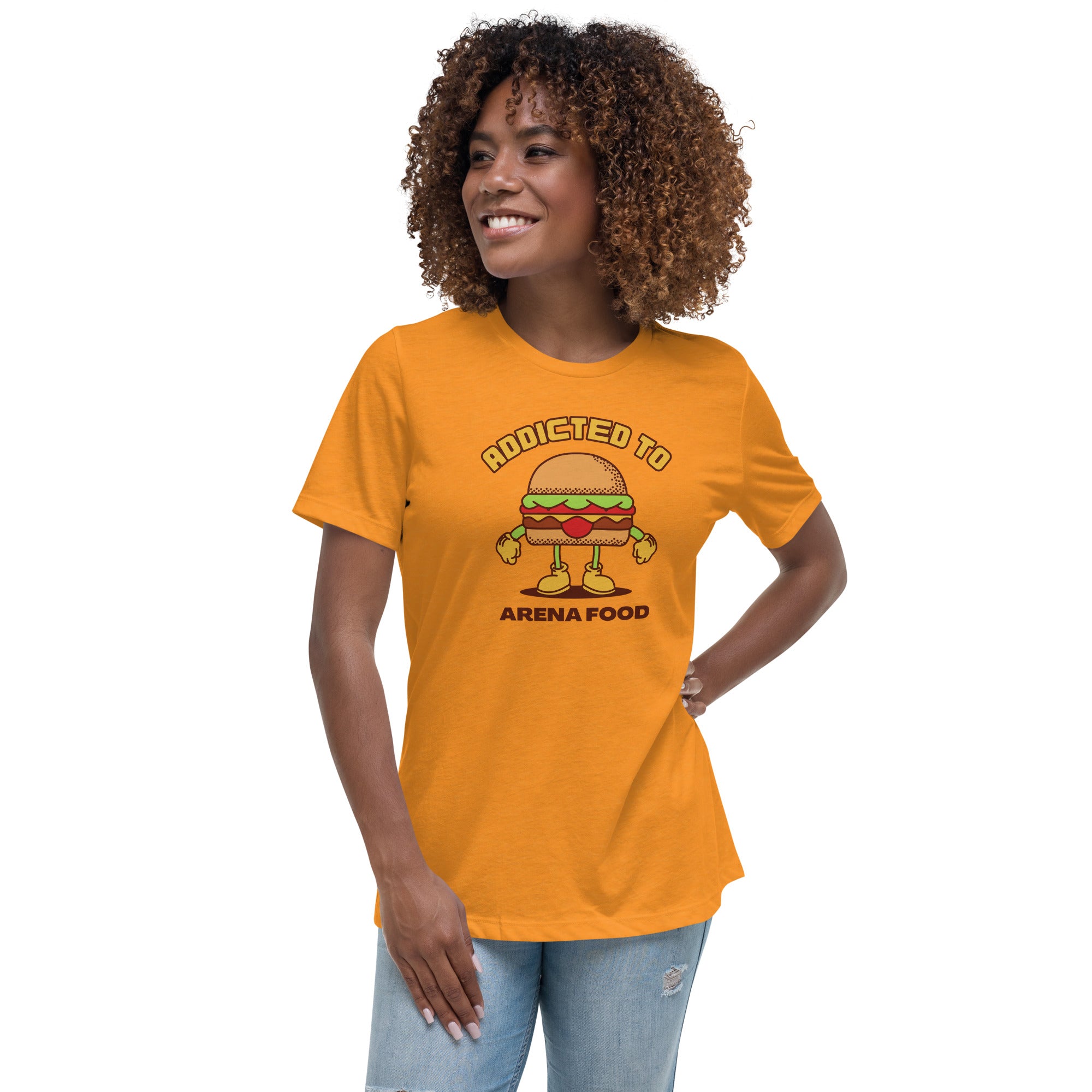 Addicted To Arena Food Women's Premium Fit T-Shirt