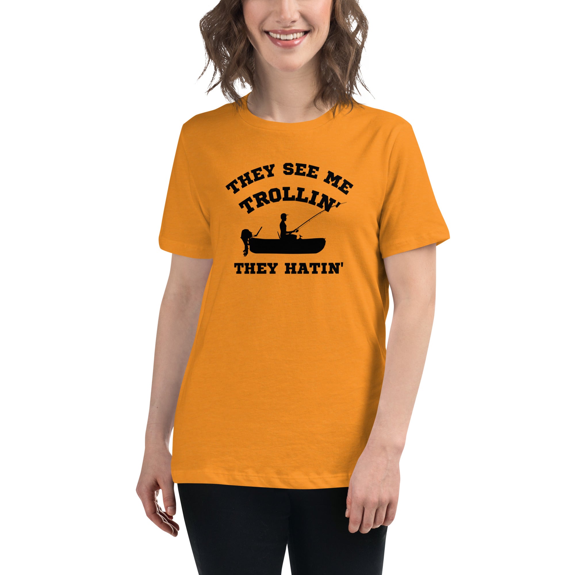They See Me Trollin' Women's Premium T-Shirt