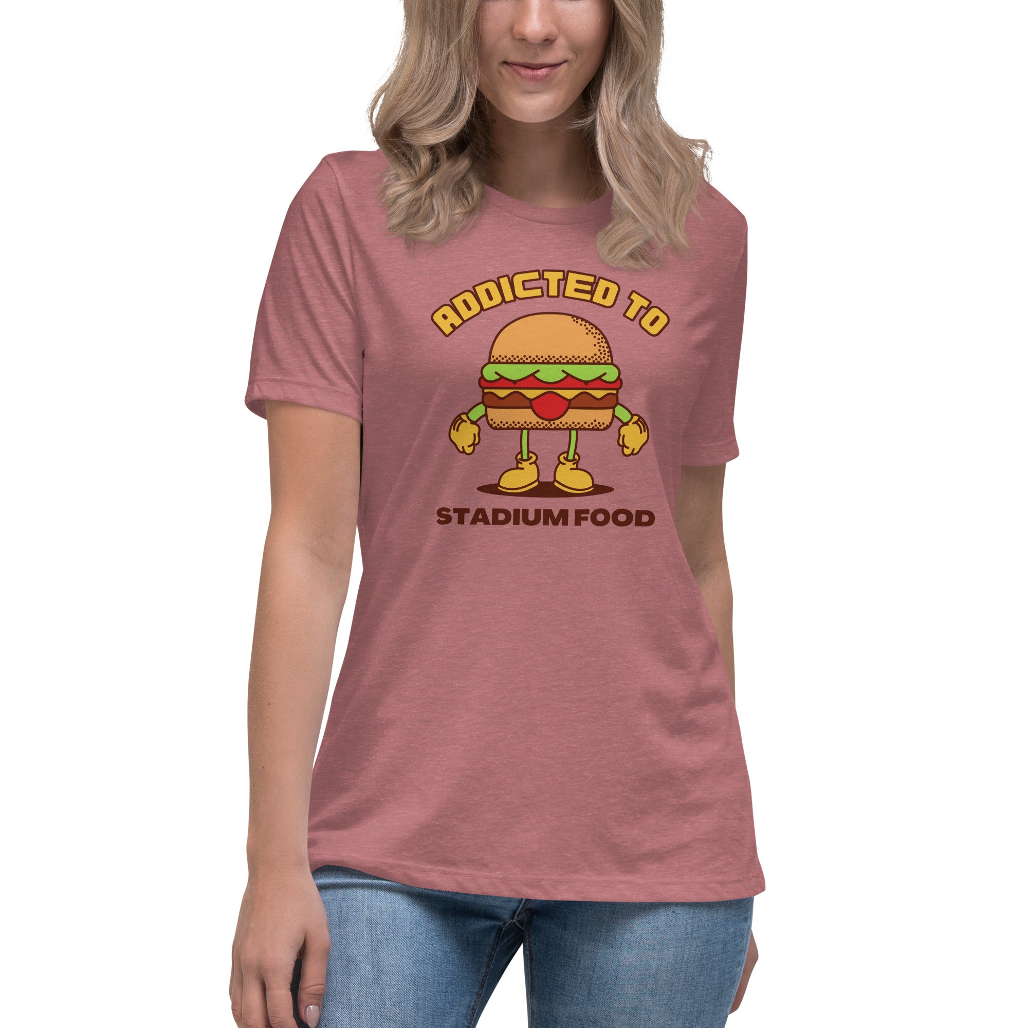 Addicted To Stadium Food Women's Premium T-Shirt